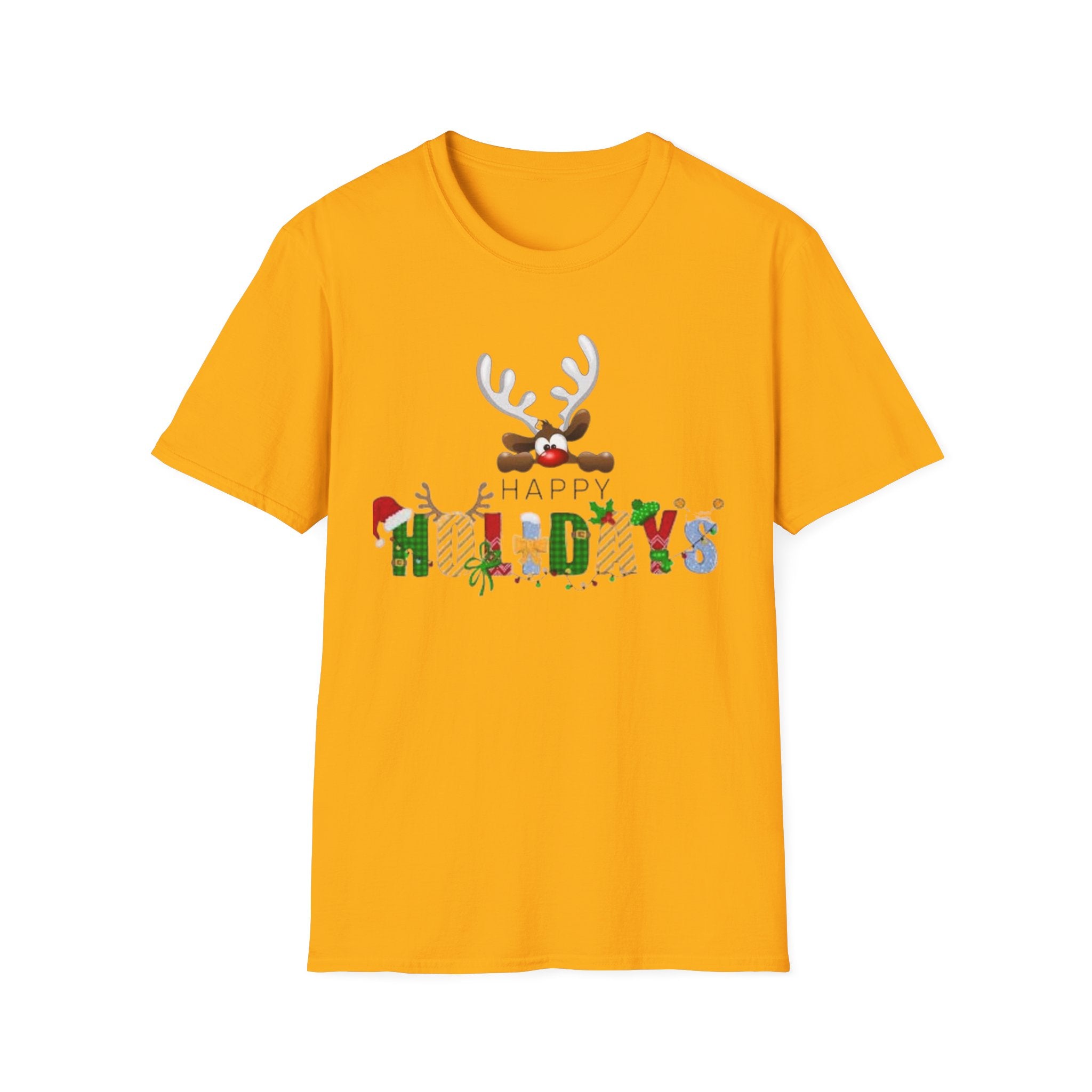 Happy Holidays Unisex Softstyle T-Shirt