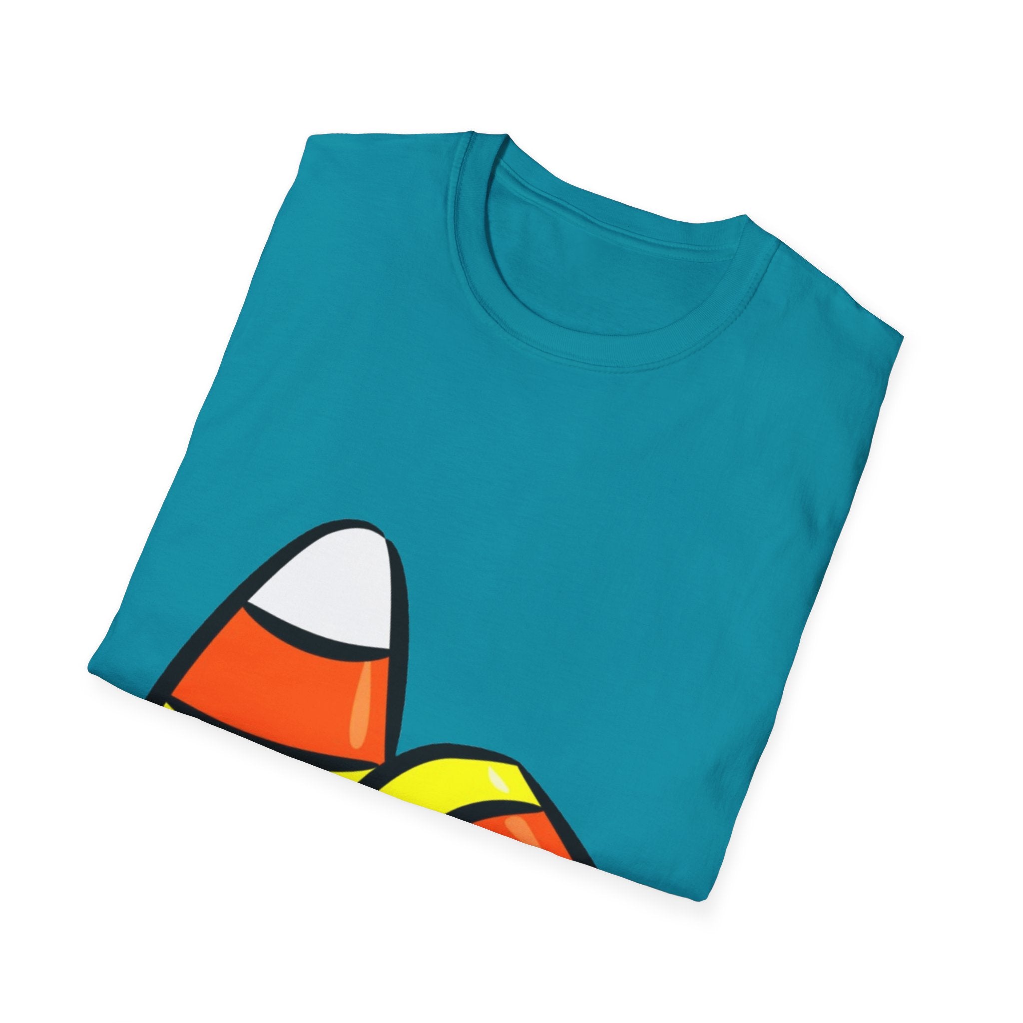 Halloween Candy Corn Unisex Softstyle T-Shirt