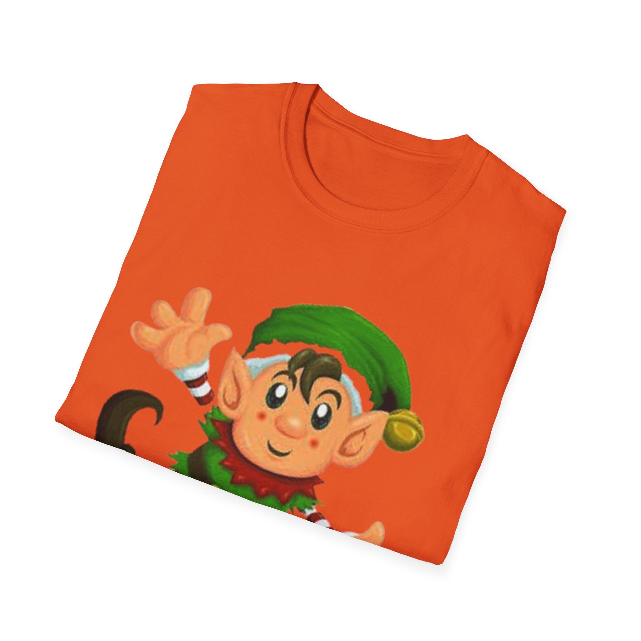 Christmas Elf Unisex Softstyle T-Shirt