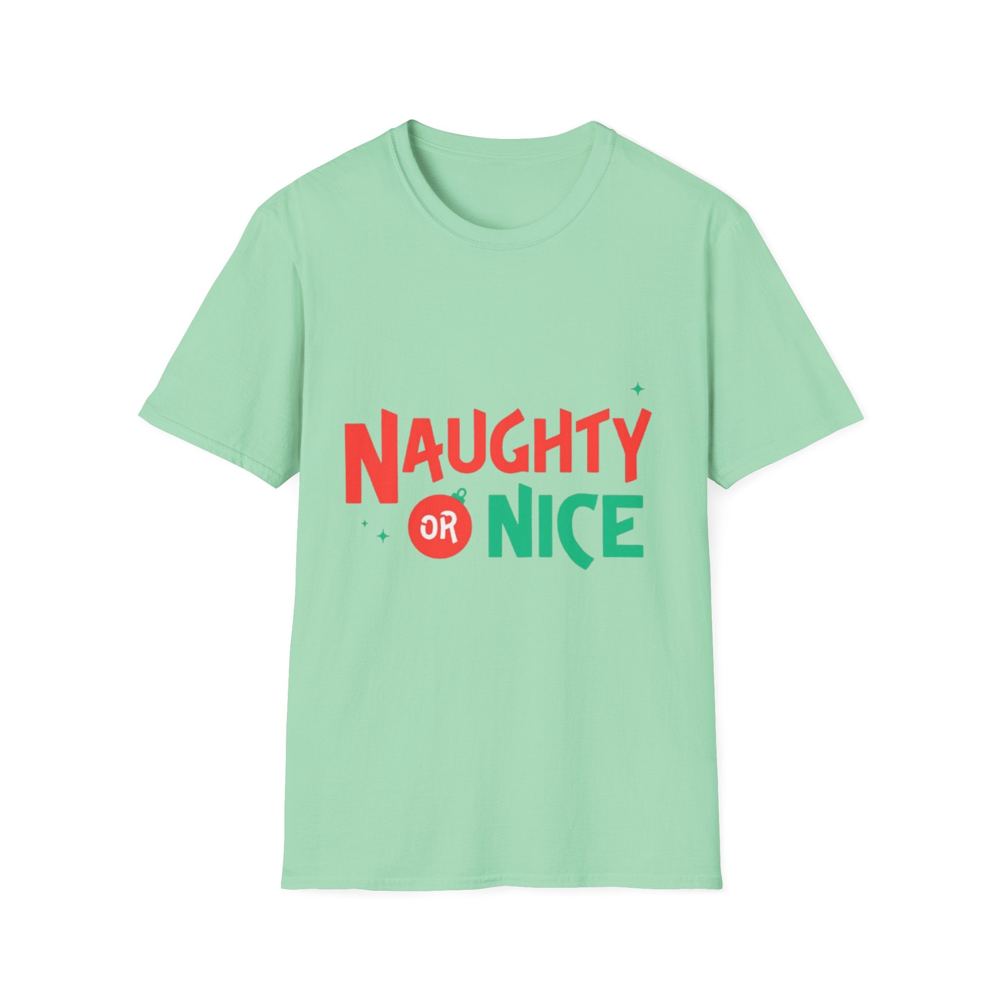 Naughty or Nice Unisex Softstyle T-Shirt