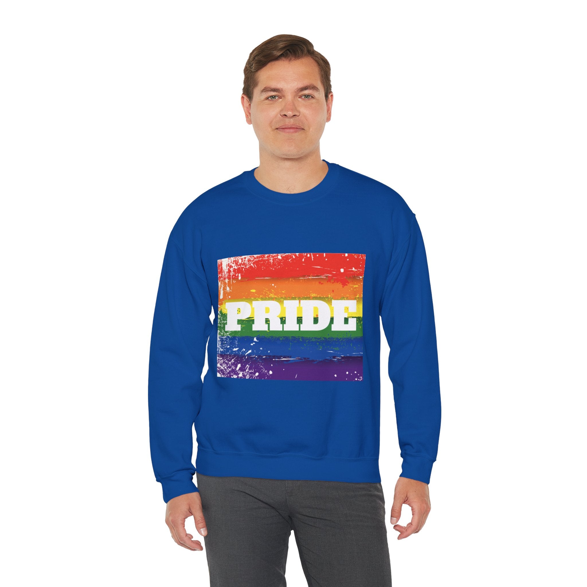 Pride Rainbow Unisex Crewneck Sweatshirt