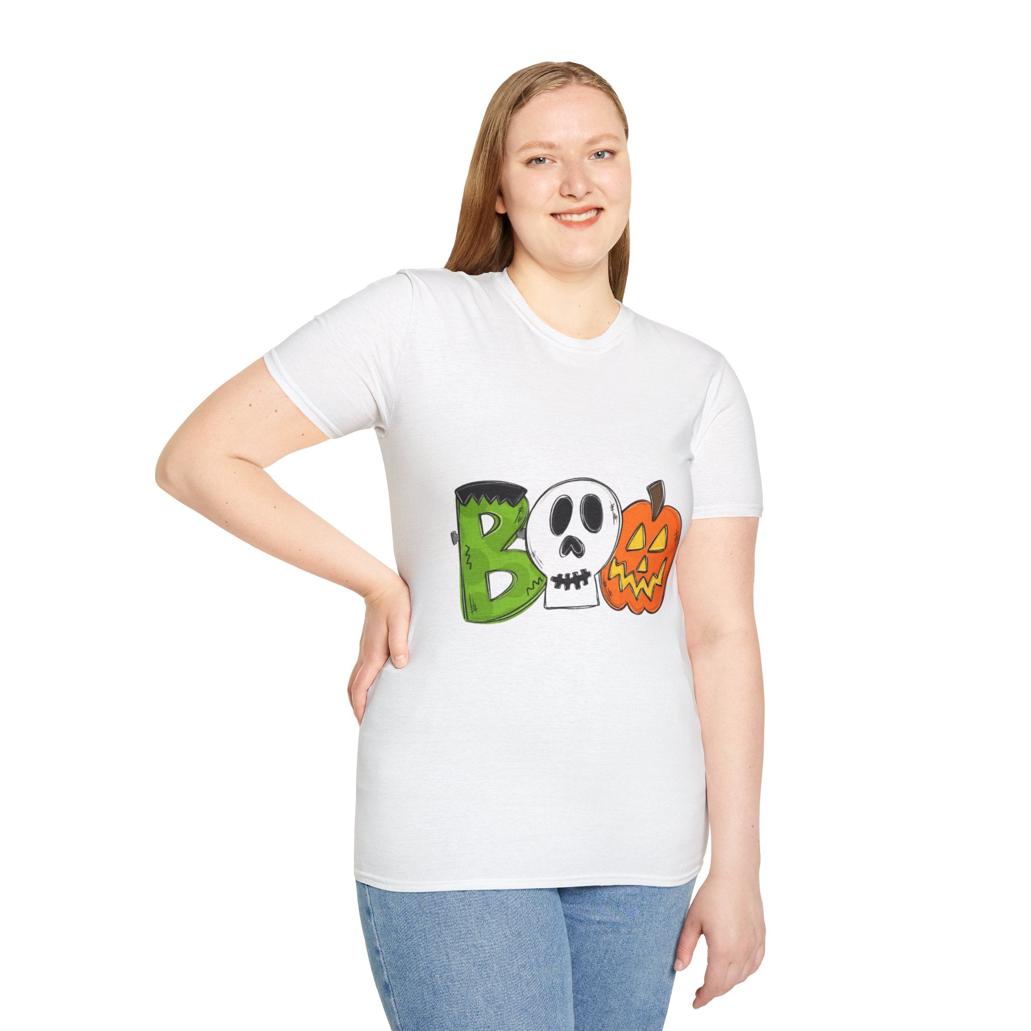 Halloween Boo Unisex Softstyle T-Shirt