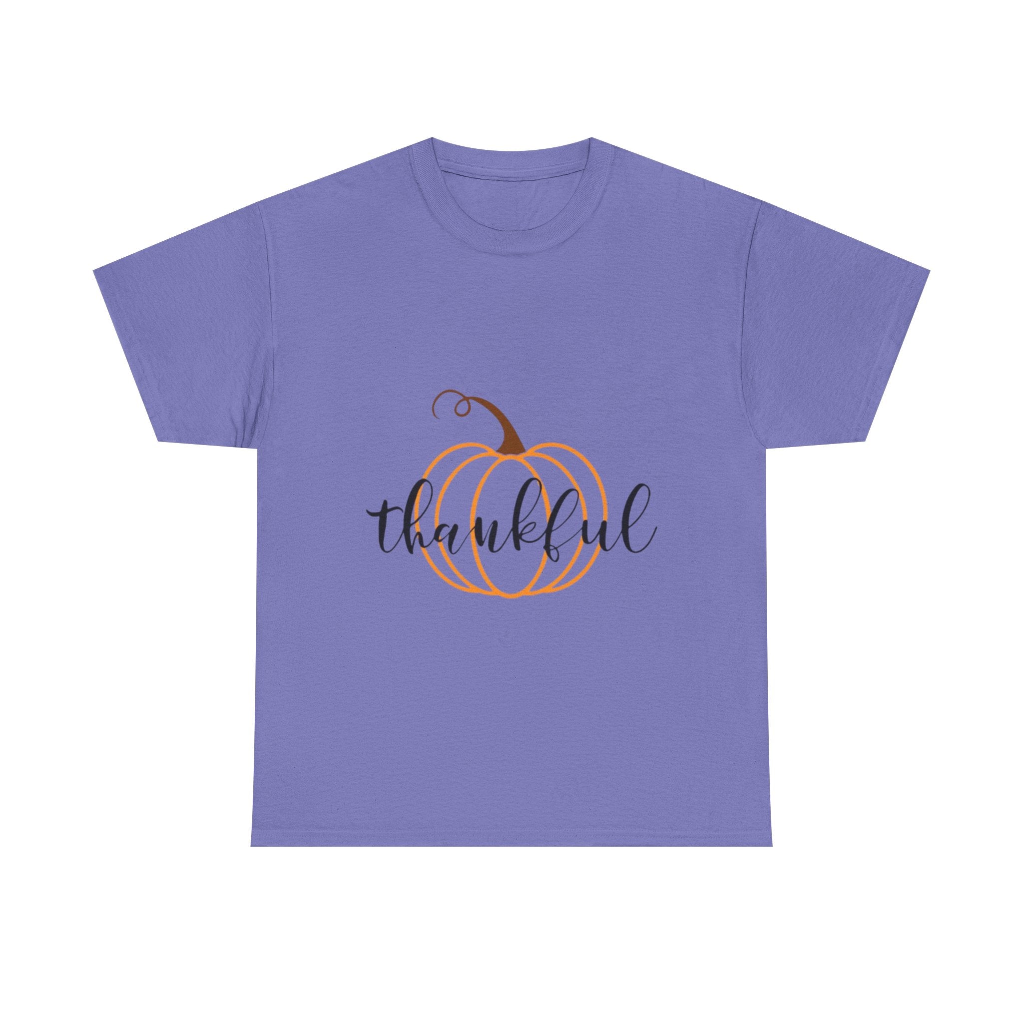 Thankful Pumpkin Unisex Heavy Cotton T-Shirt