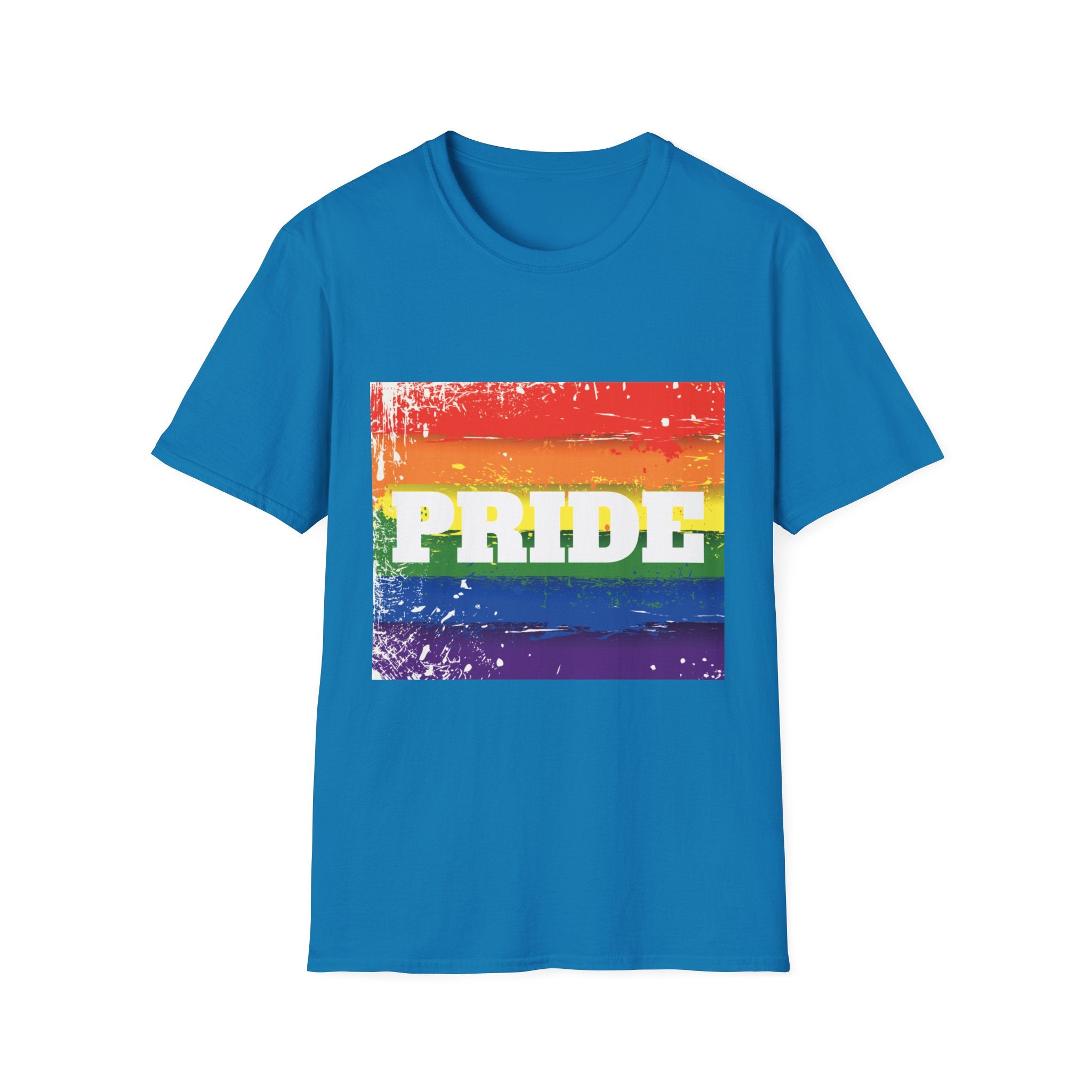 Pride Rainbow Unisex Softstyle T-Shirt
