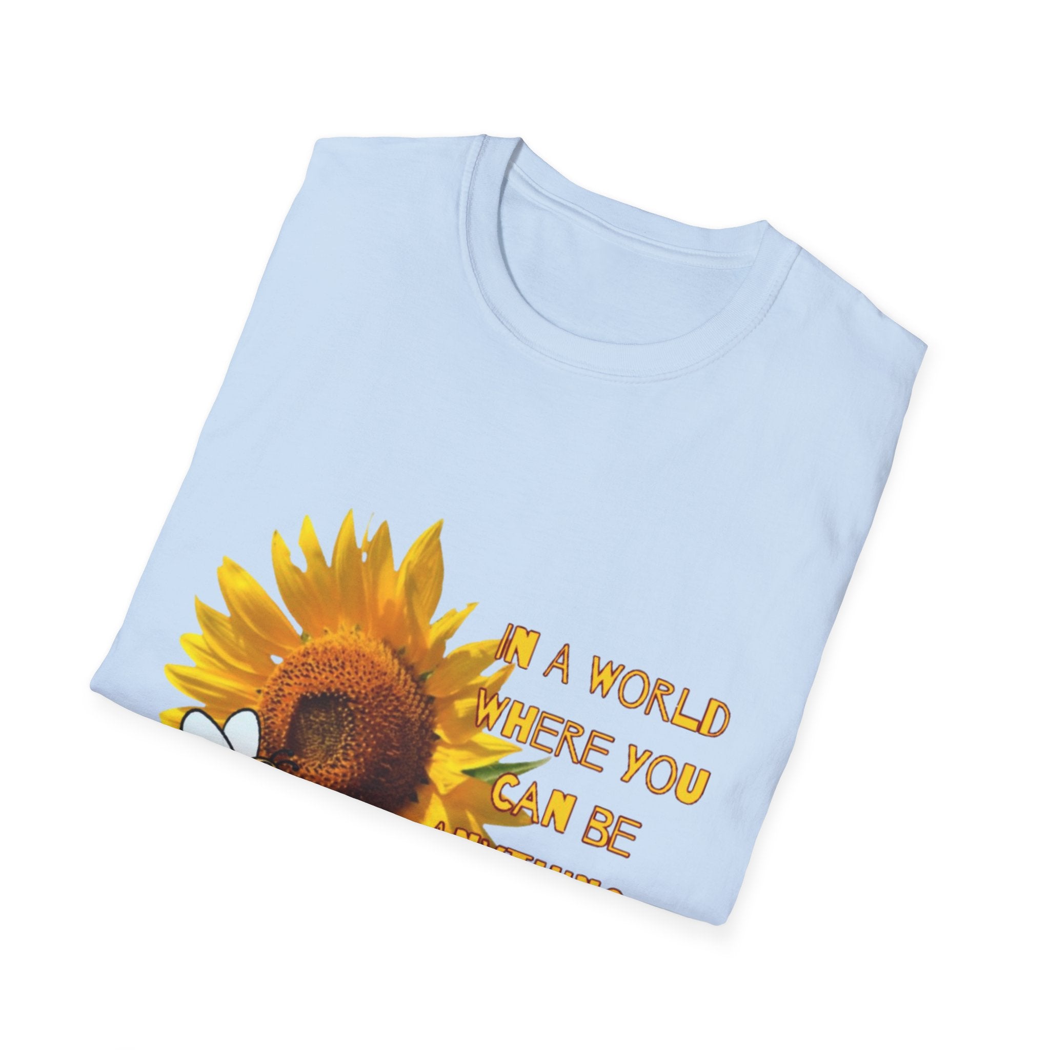 Bee Kind Sunflower Unisex Softstyle T-Shirt