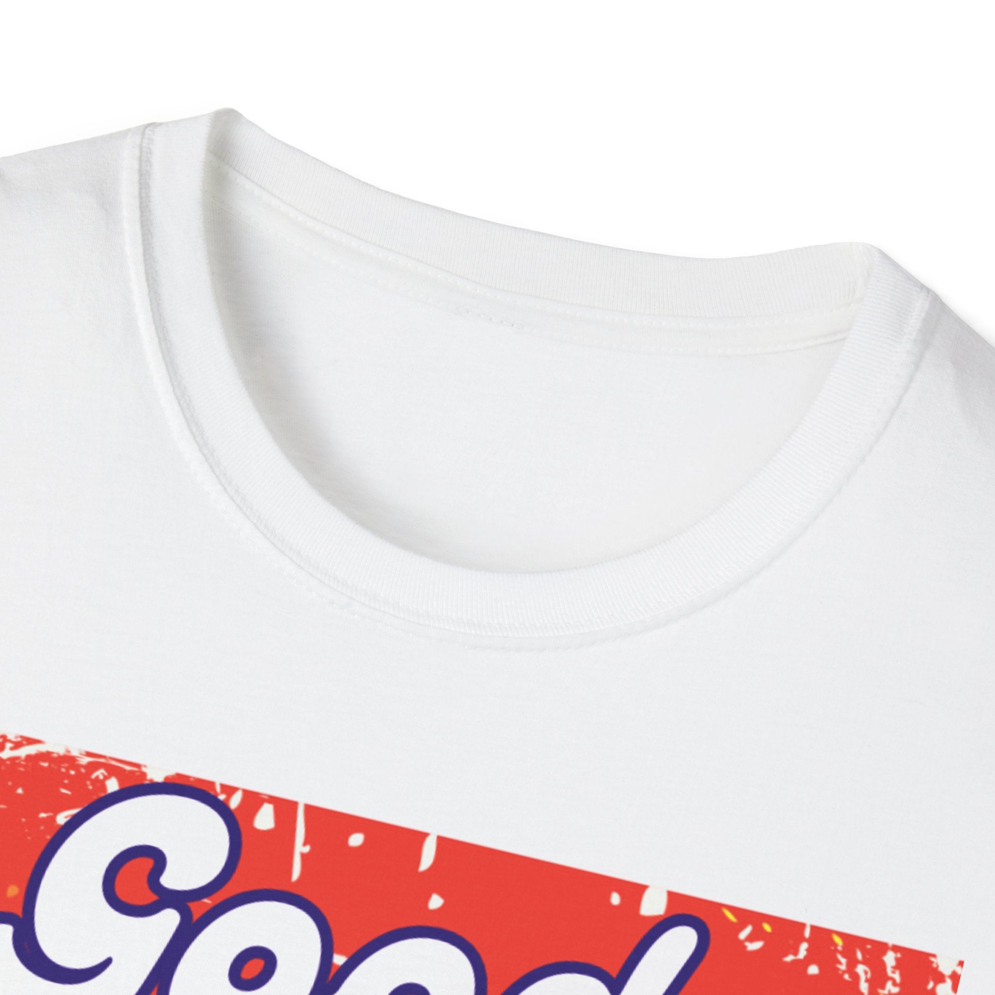 Good Vibes Only White Unisex Softstyle T-Shirt