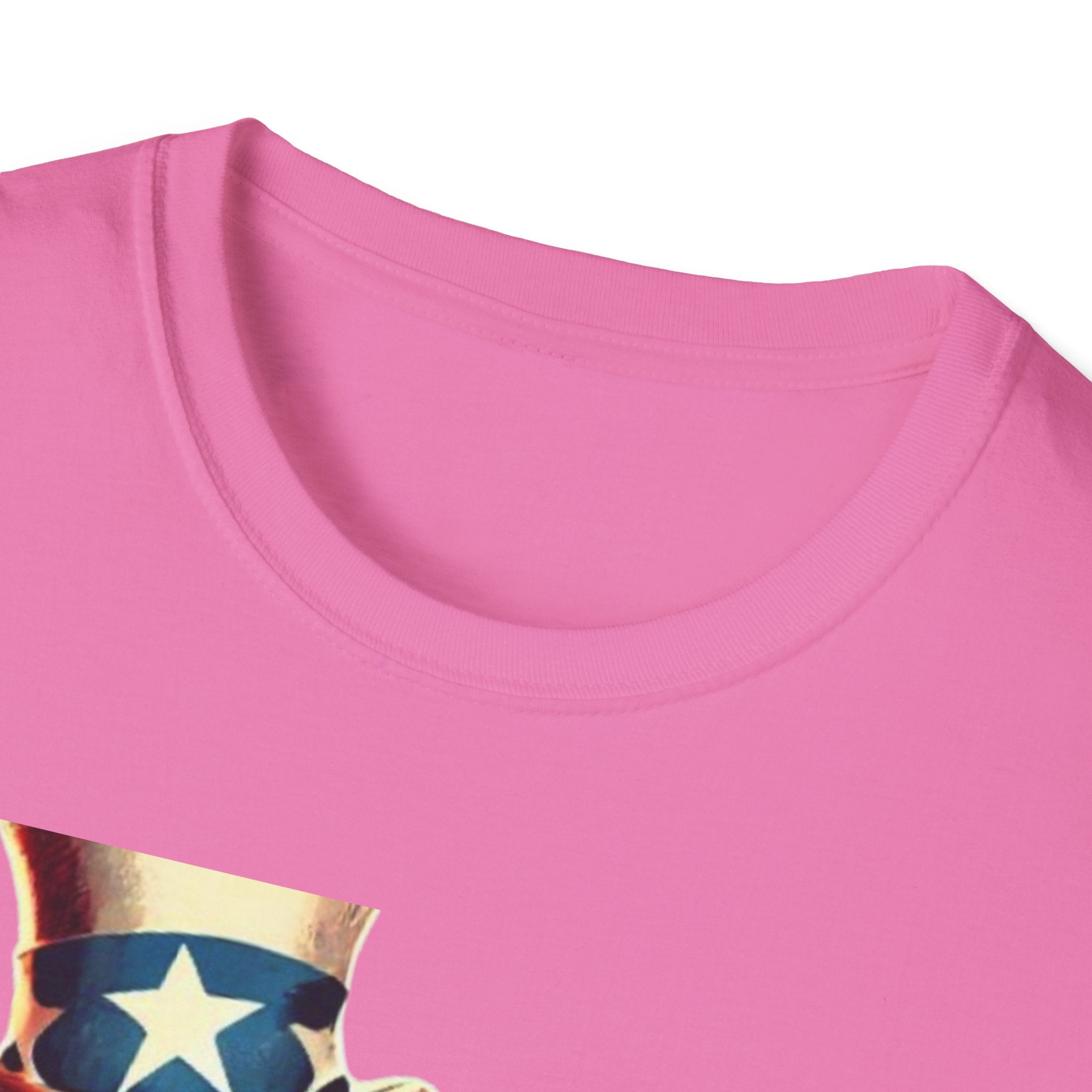Patriotic Uncle Sam Unisex Softstyle T-Shirt