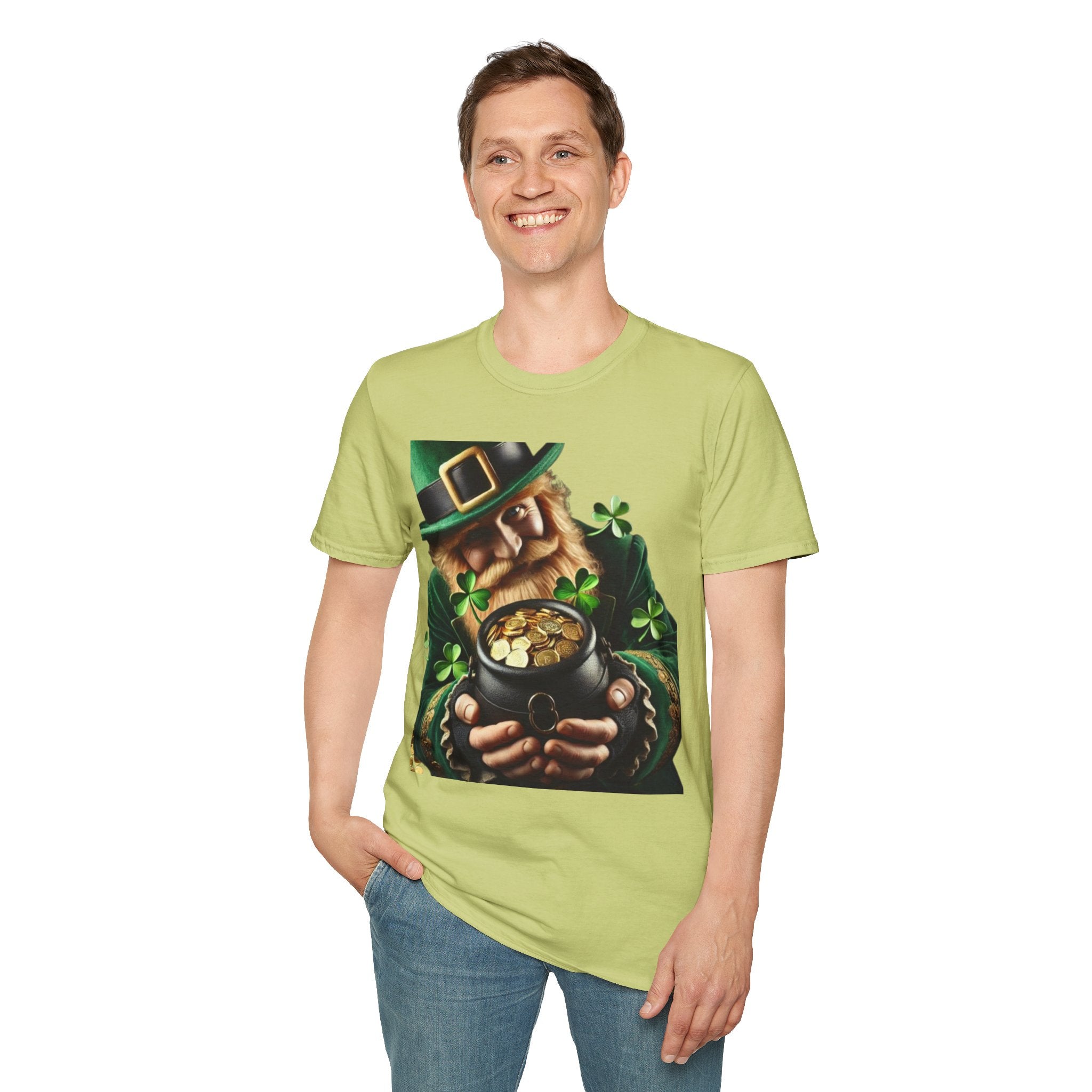 Lucky Leprechaun Unisex Softstyle T-Shirt