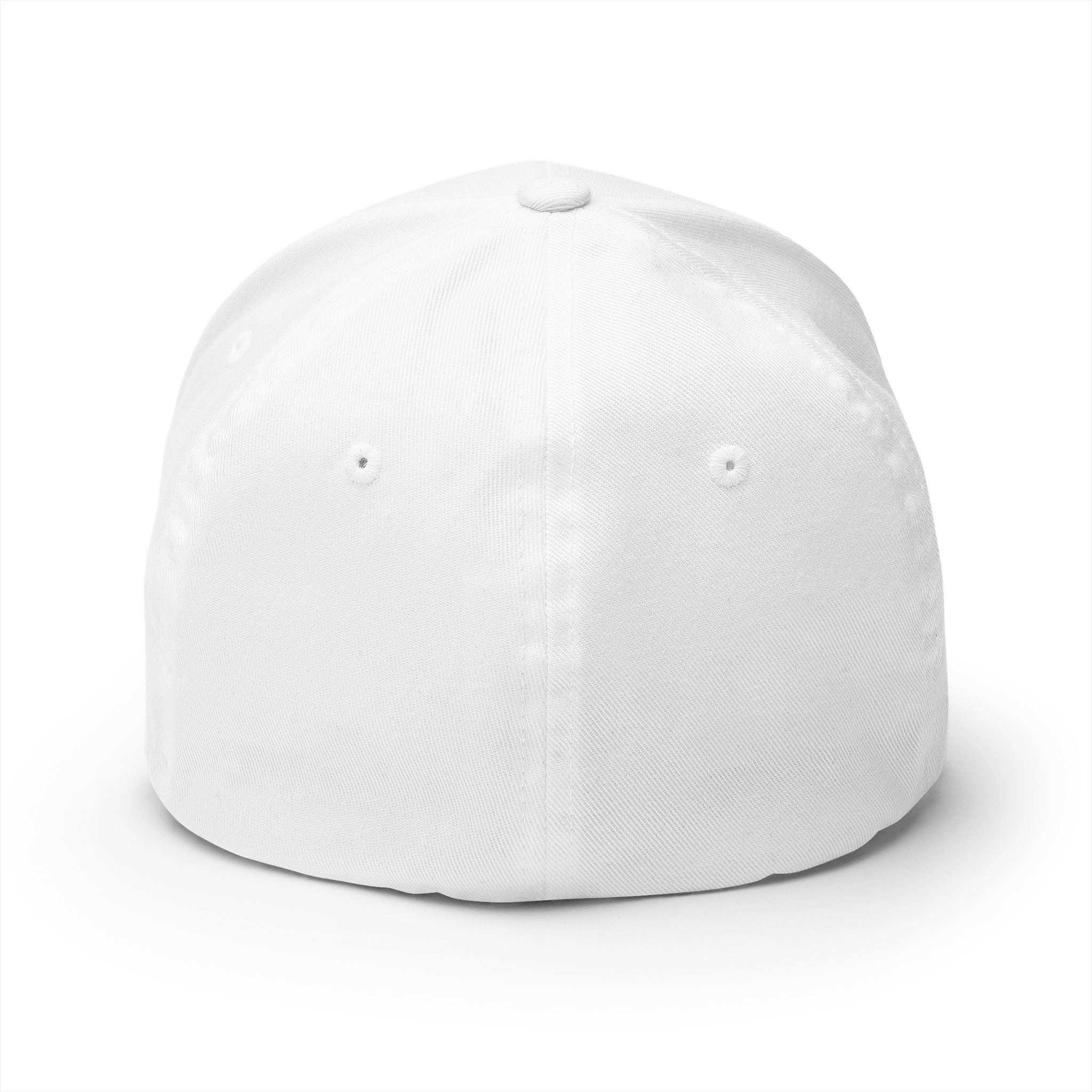 Bee Positive Closed-Back Structured Embroidered Cap