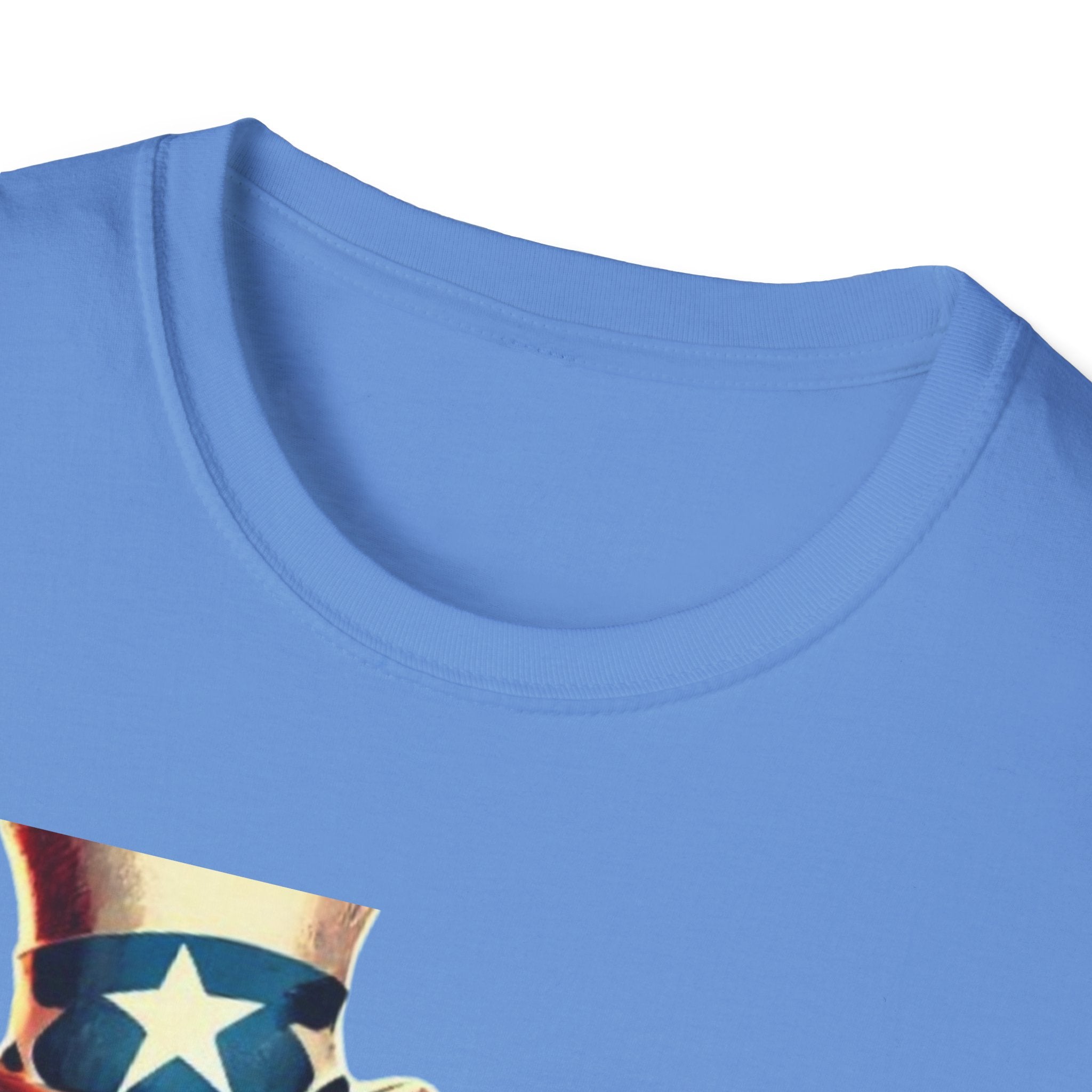 Patriotic Uncle Sam Unisex Softstyle T-Shirt