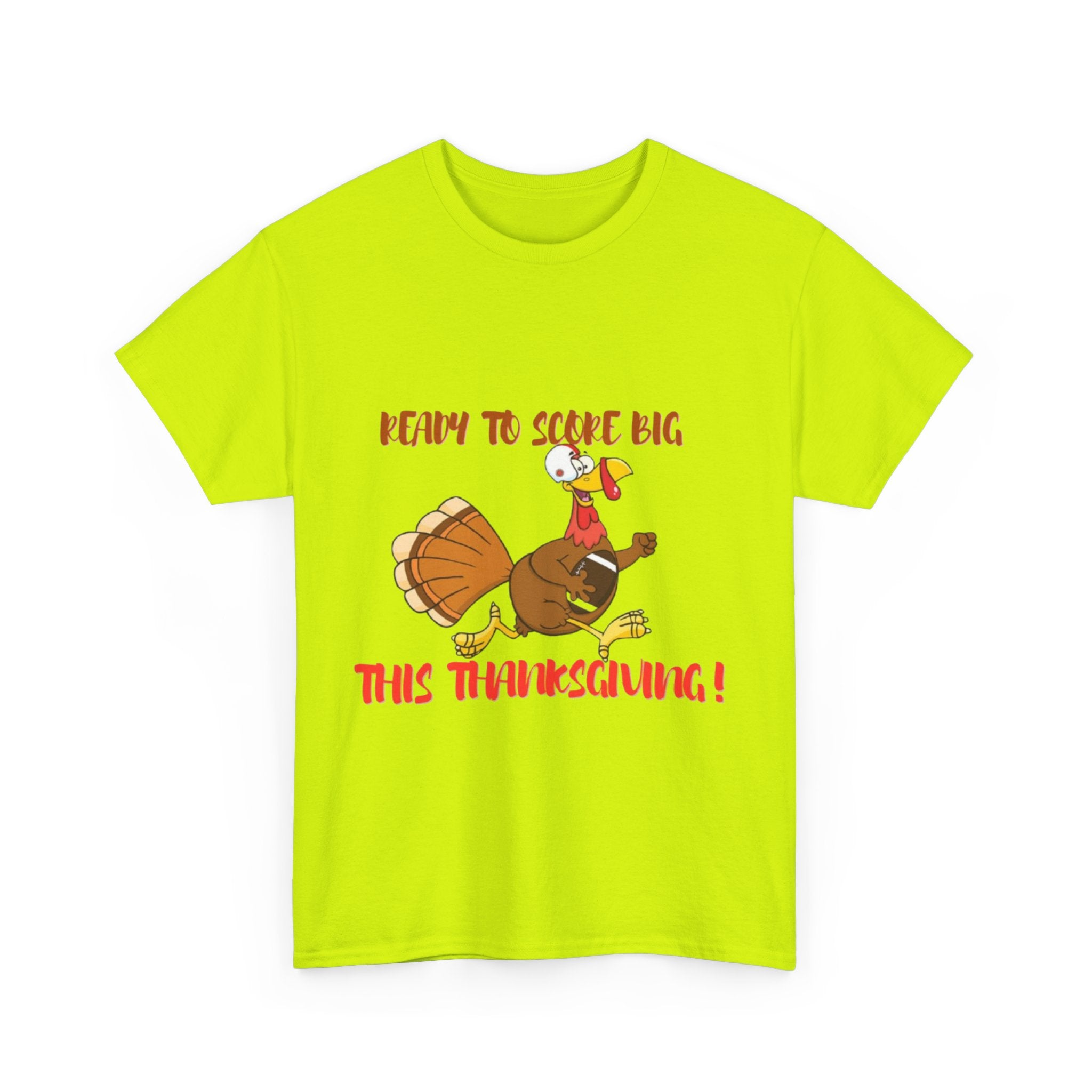 Ready To Score Big This Thanksgiving Unisex Heavy Cotton T-Shirt