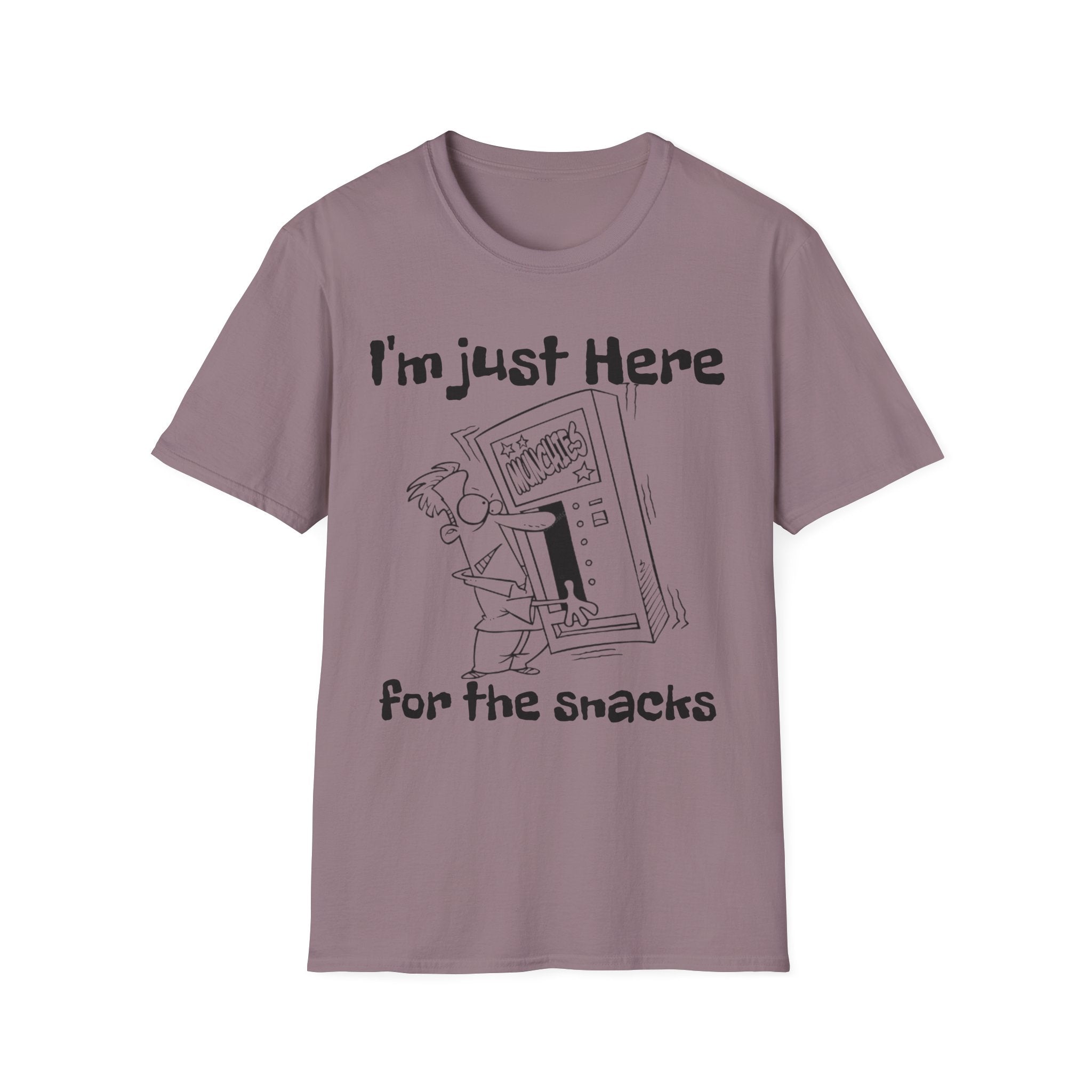 I'm Just Here For The Snacks Unisex SoftstyleT-Shirt