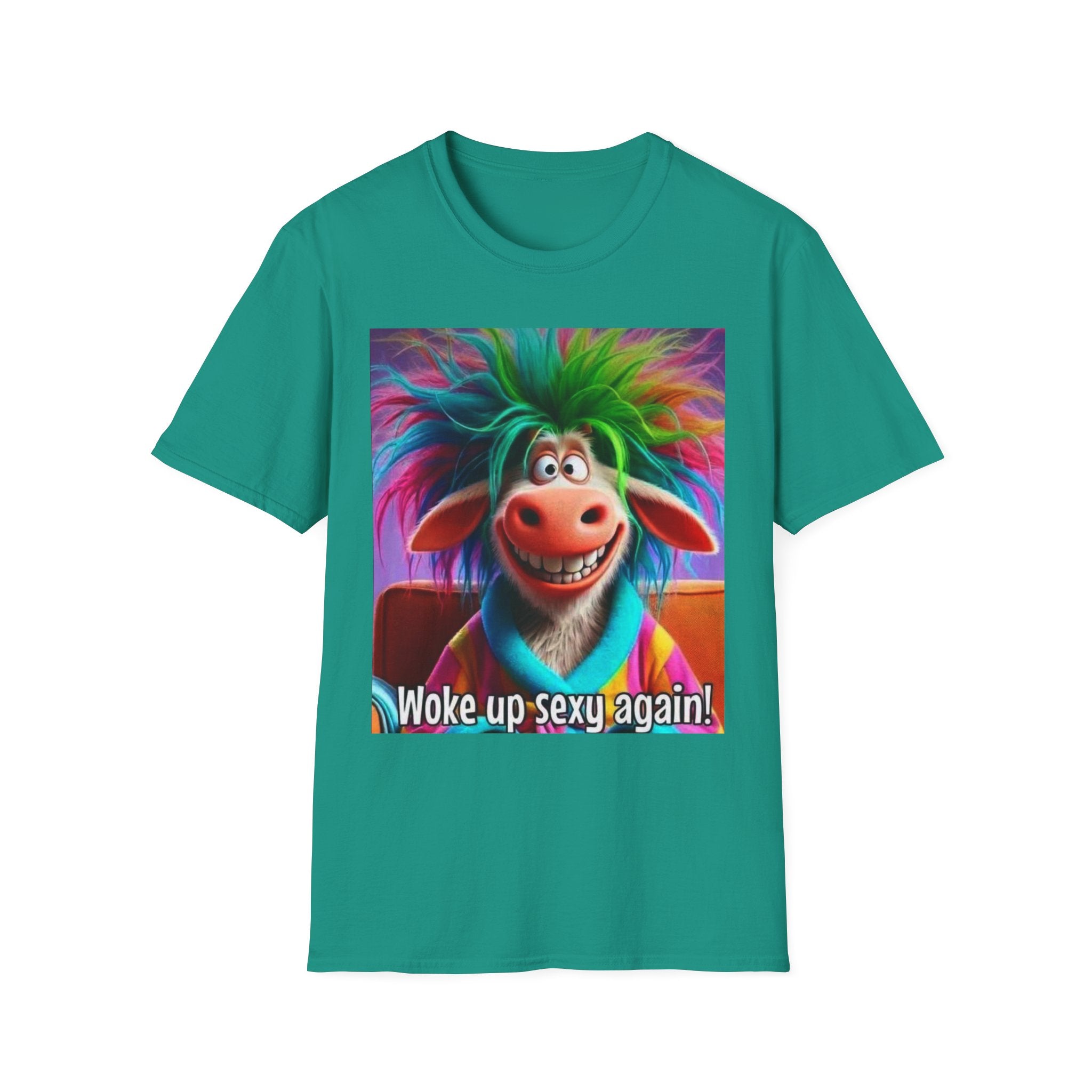 Woke Up Sexy Again Unisex Softstyle T-Shirt