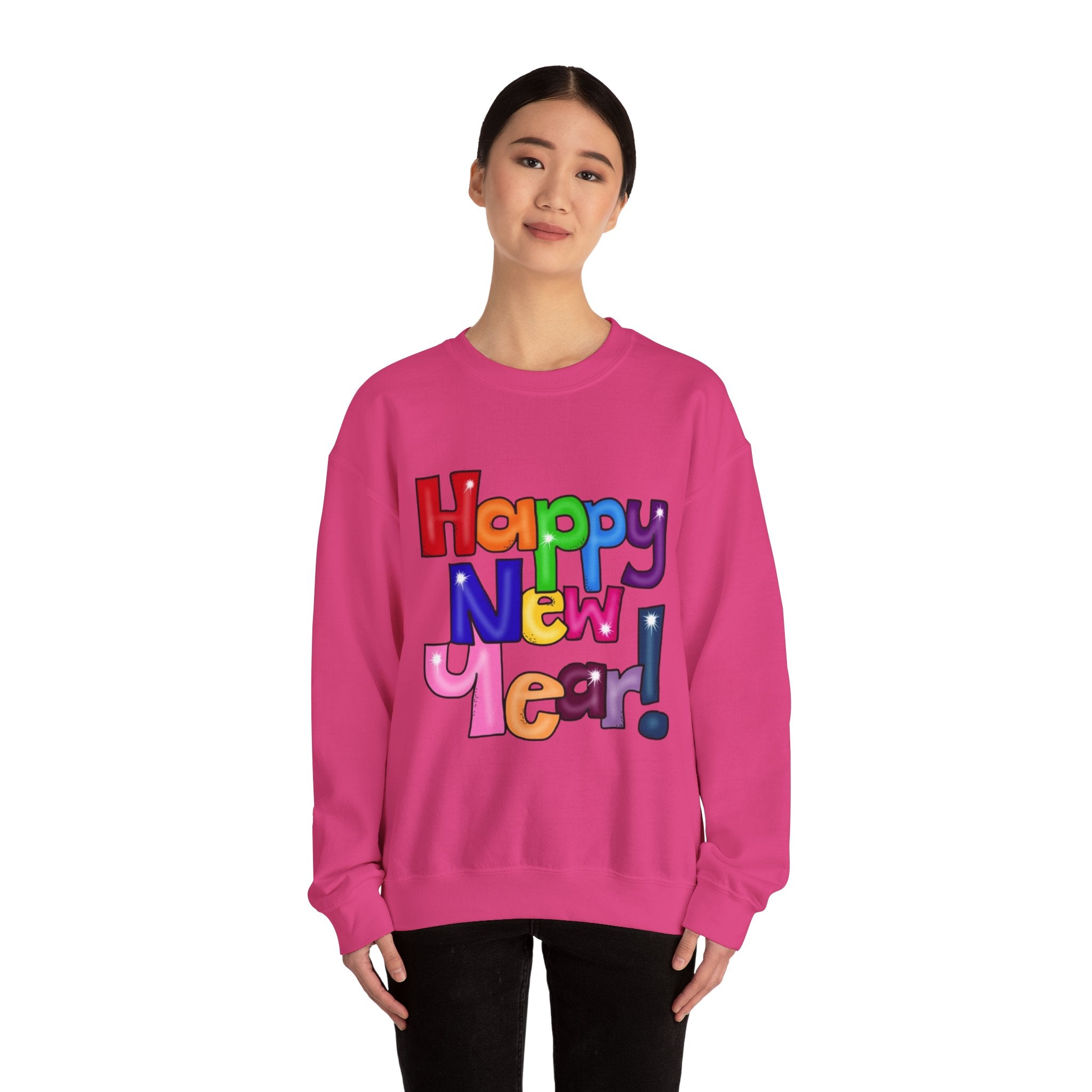 Happy New Year Unisex Heavy Blend™ Crewneck Sweatshirt