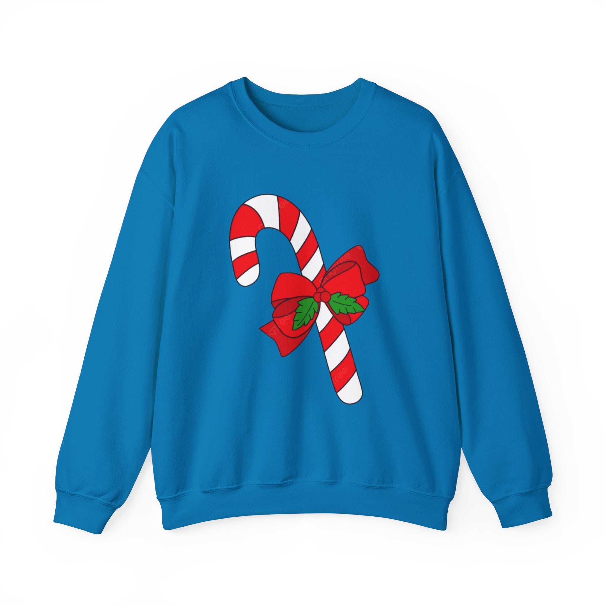 Candy Cane Holiday Unisex Heavy Blend™ Crewneck Sweatshirt