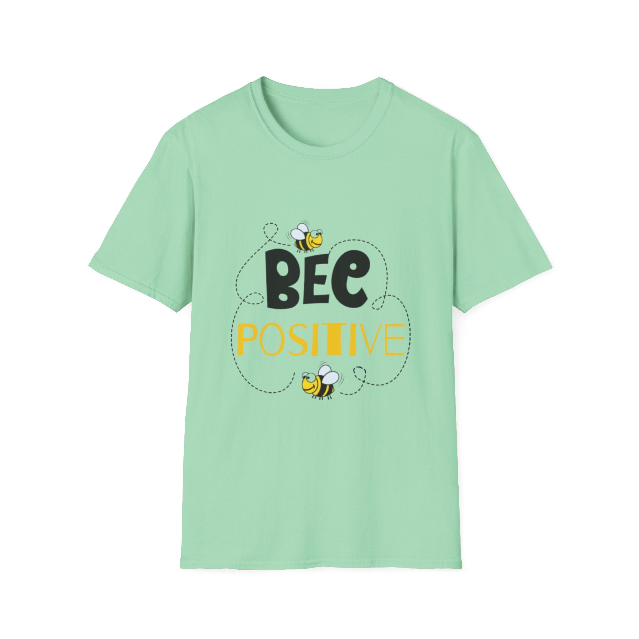 Bee Positive Unisex Softstyle T-Shirt