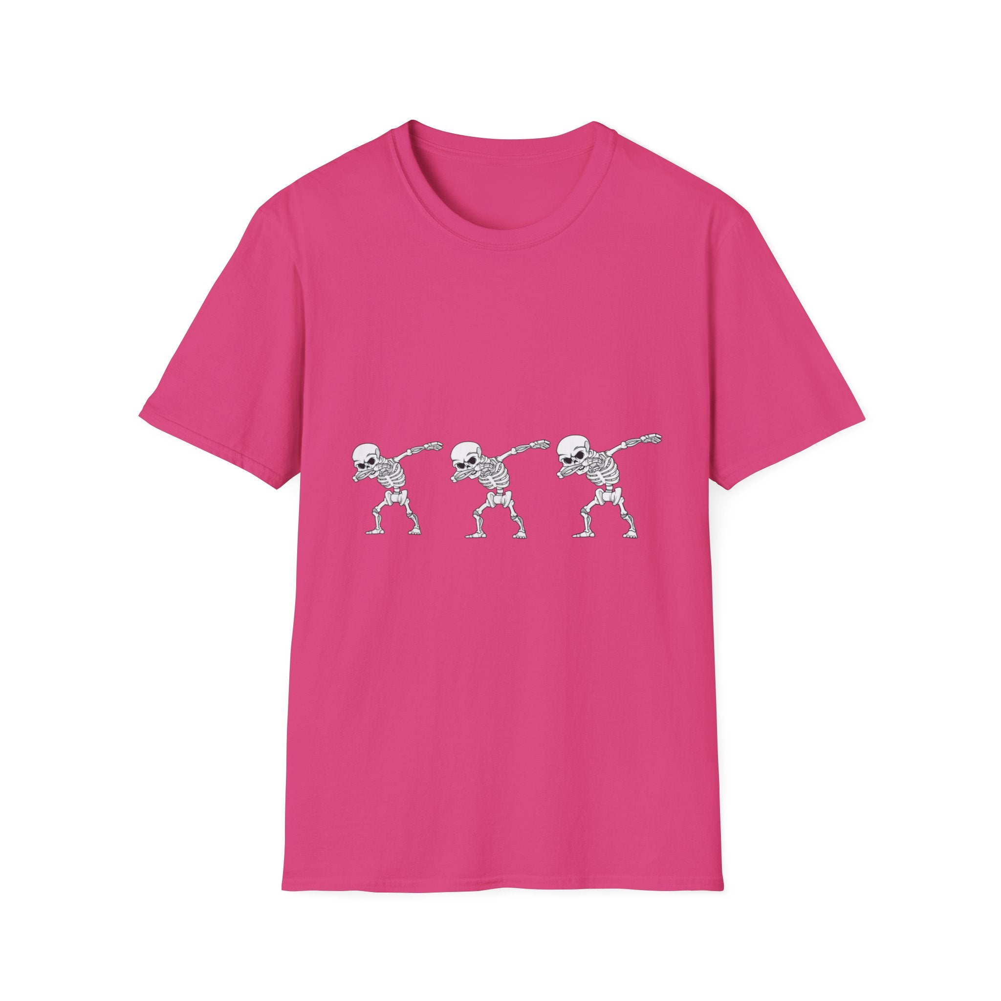 Dabbing Skeleton Dance Unisex Softstyle T-Shirt