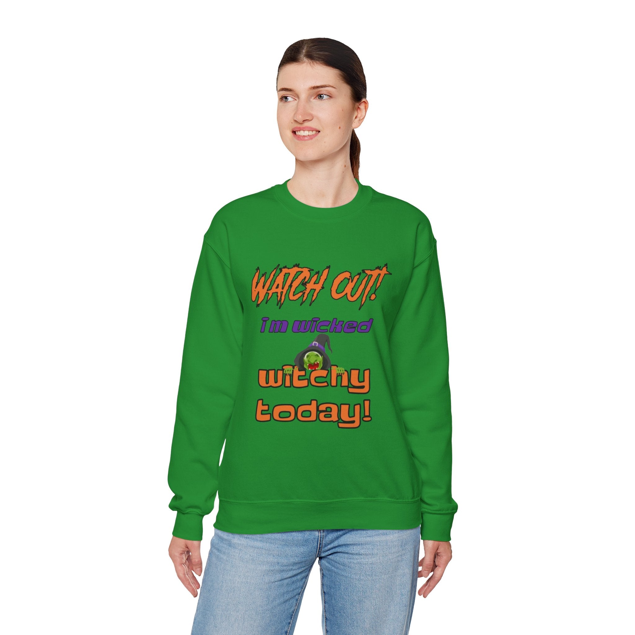 Wicked Witchy Unisex Heavy Blend™ Crewneck Sweatshirt