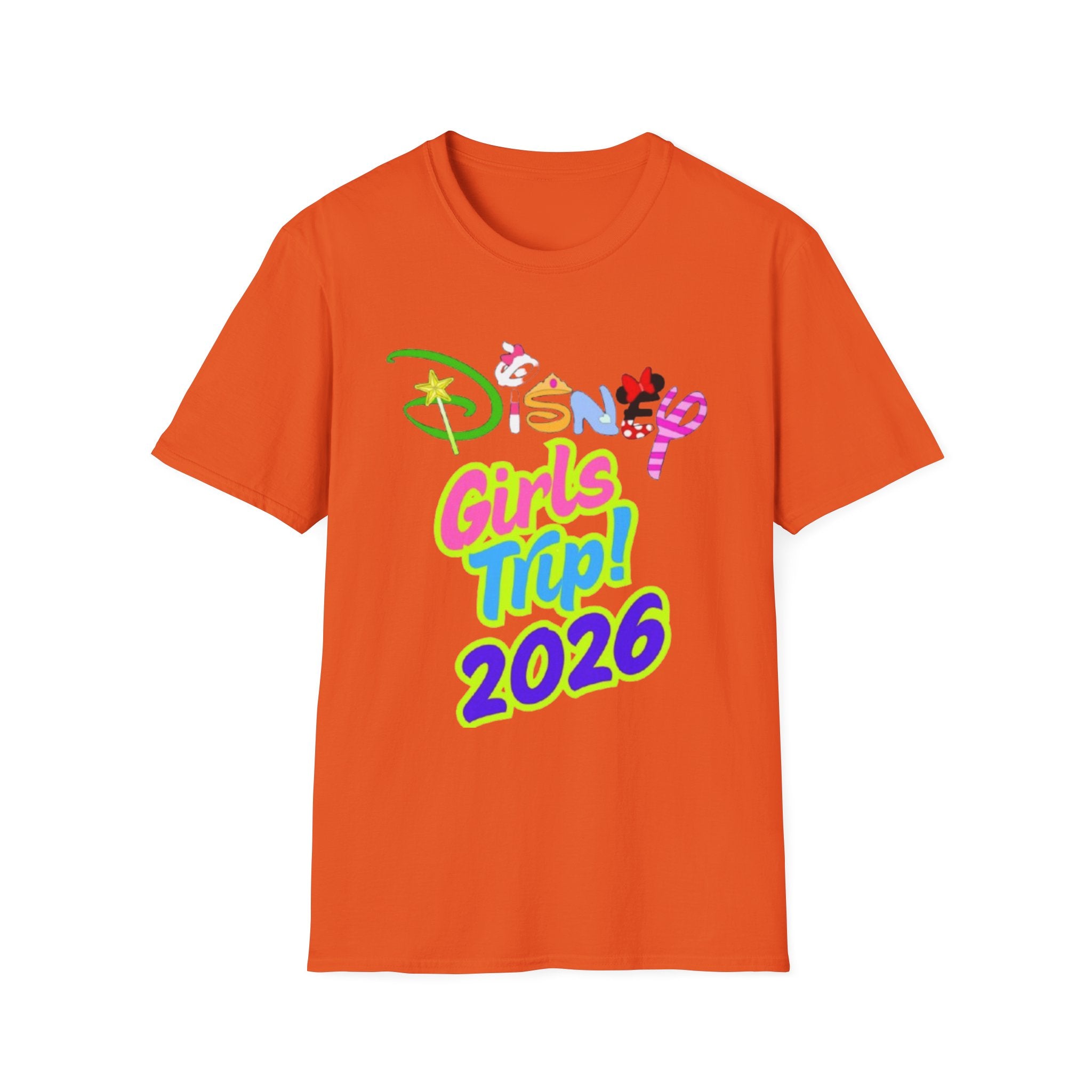 Disney Girls Trip 2026 Unisex Softstyle T-Shirt
