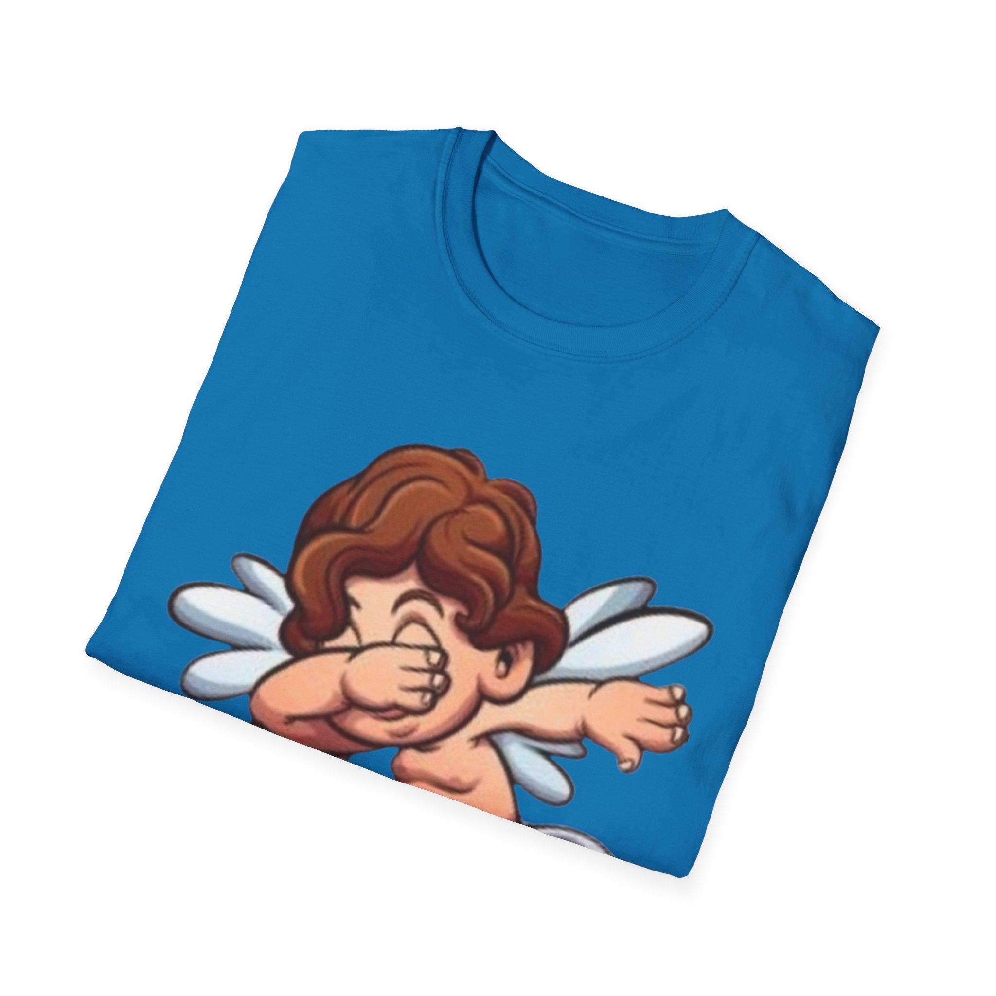 Dabbing Double Sided Angel & Devil Unisex Softstyle T-Shirt