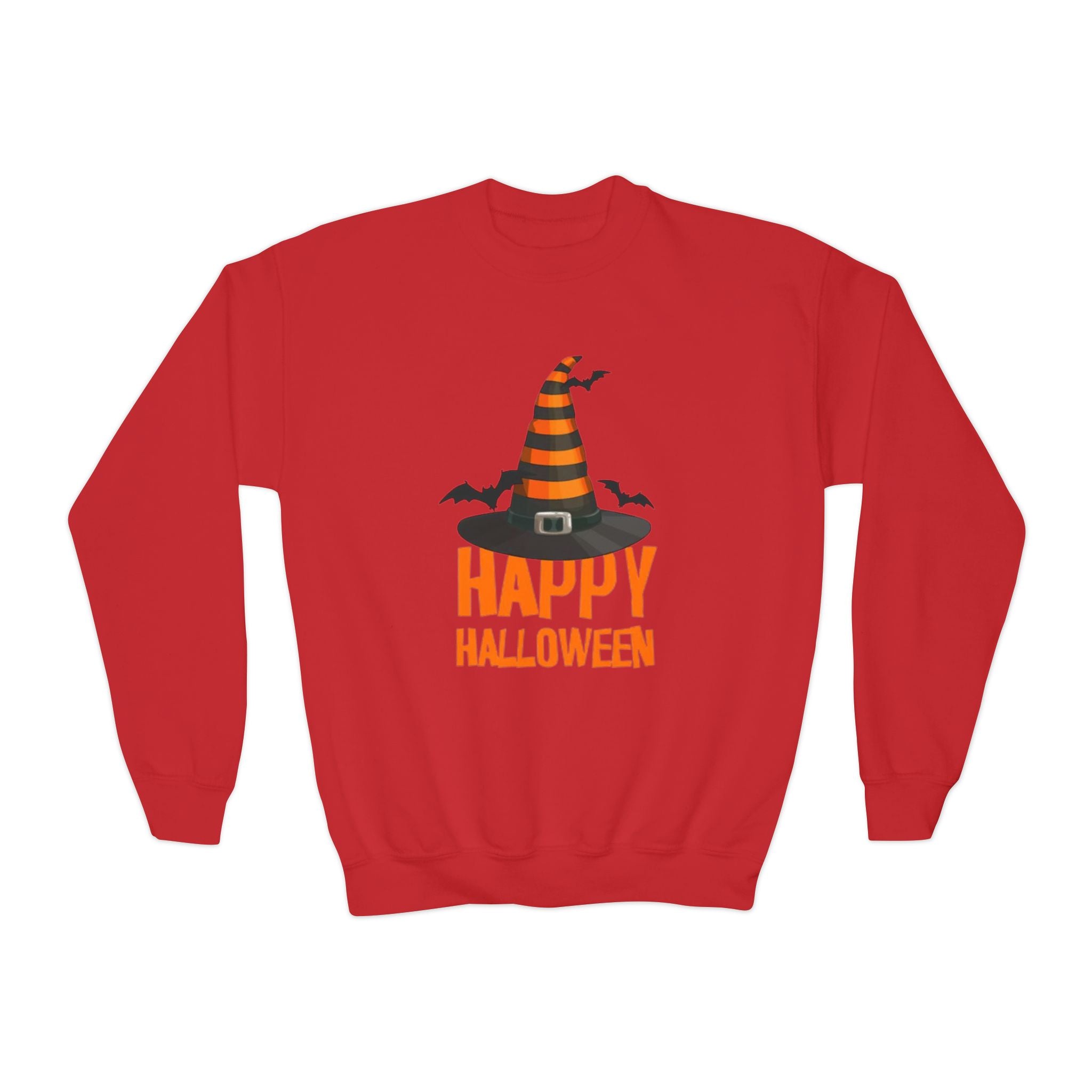 Happy Halloween Youth Crewneck Sweatshirt