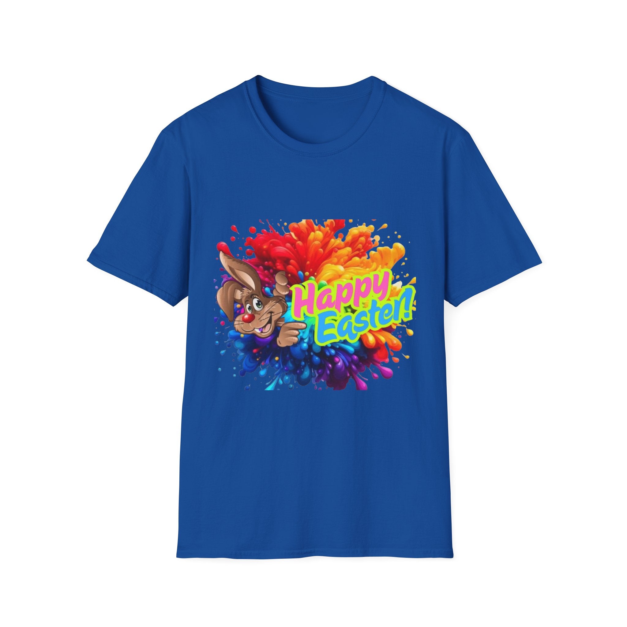 Happy Easter Bunny Unisex Softstyle T-Shirt