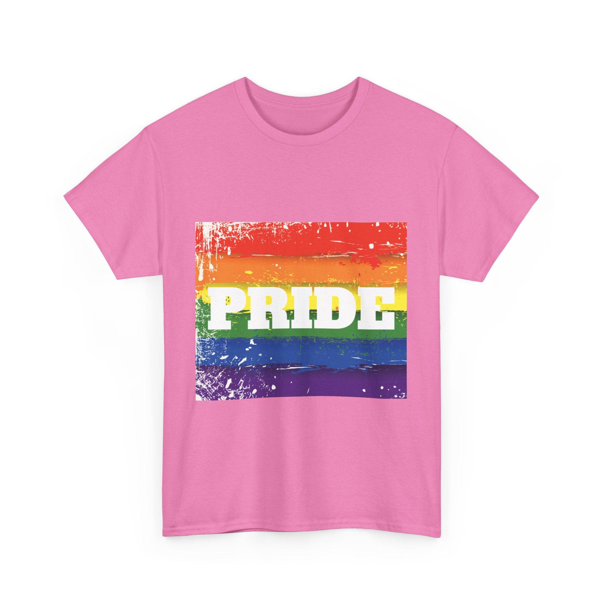 Pride Rainbow Unisex Heavy Cotton T-Shirt