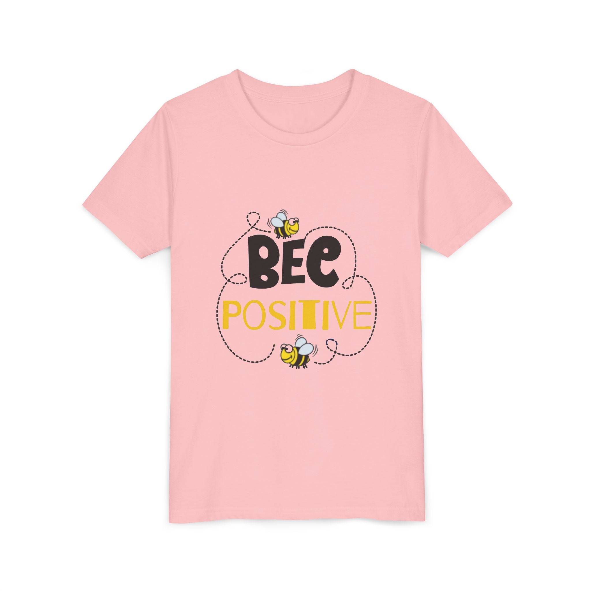 Bee Positive Youth Short Sleeve T-Shirt