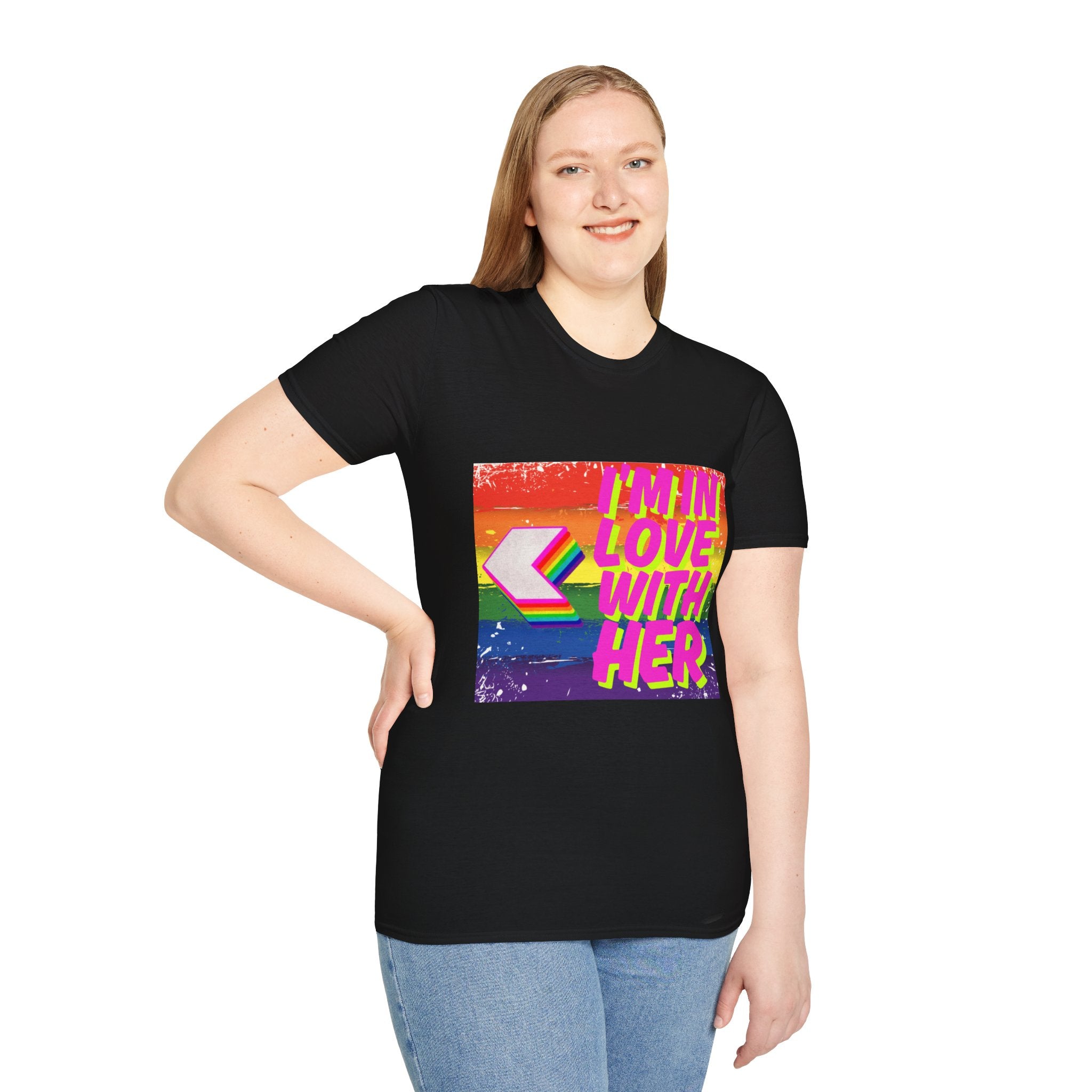 I'm in Love with Her Unisex Softstyle T-Shirt
