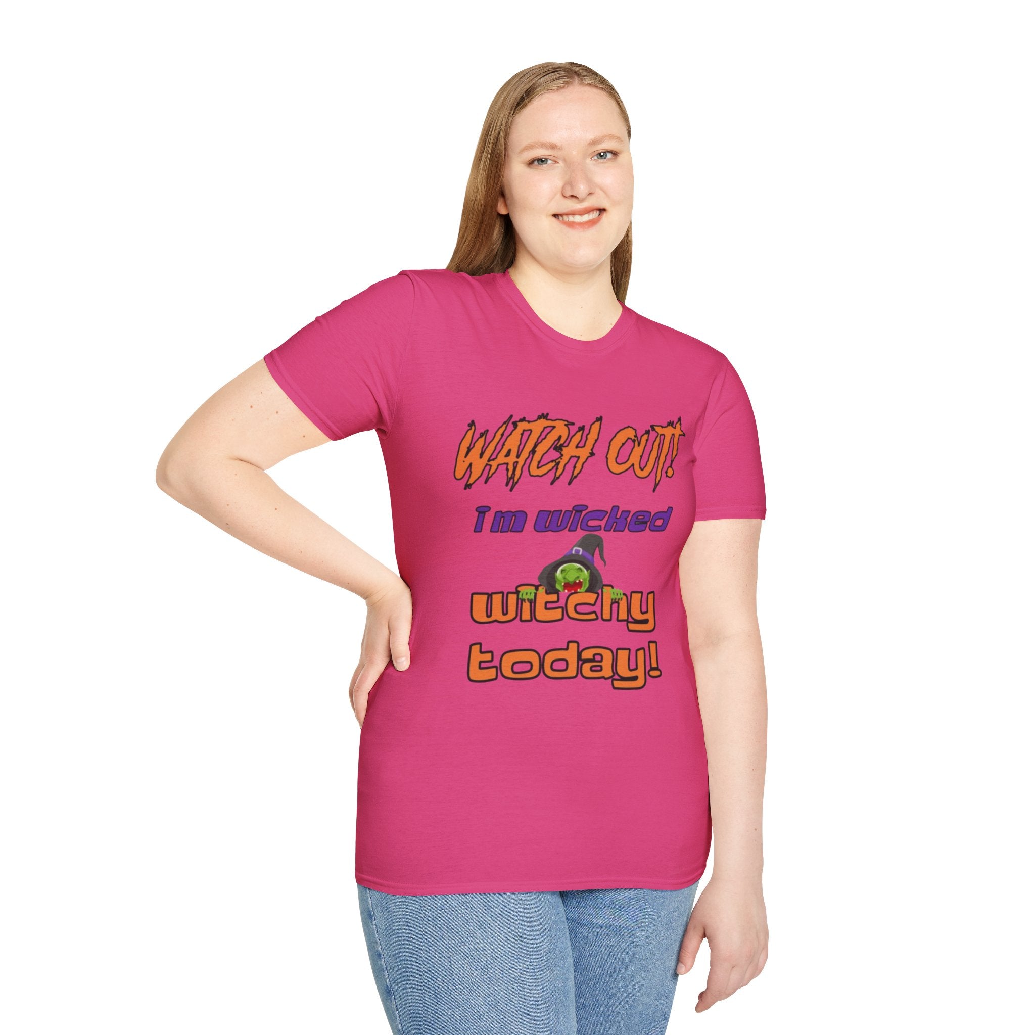 Watch Out I'm Wicked Witchy Today Unisex Softstyle T-Shirt