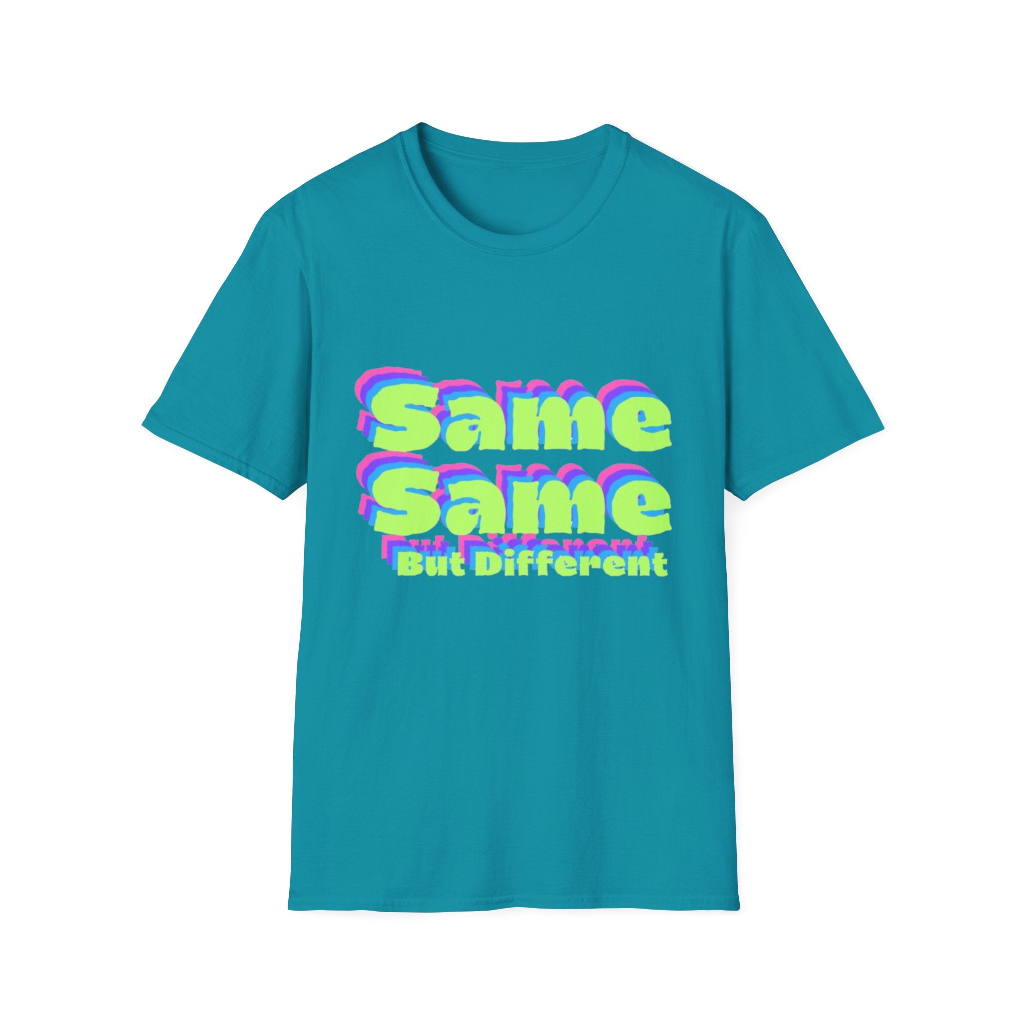 Same Same But Different, Unisex Softstyle T-Shirt