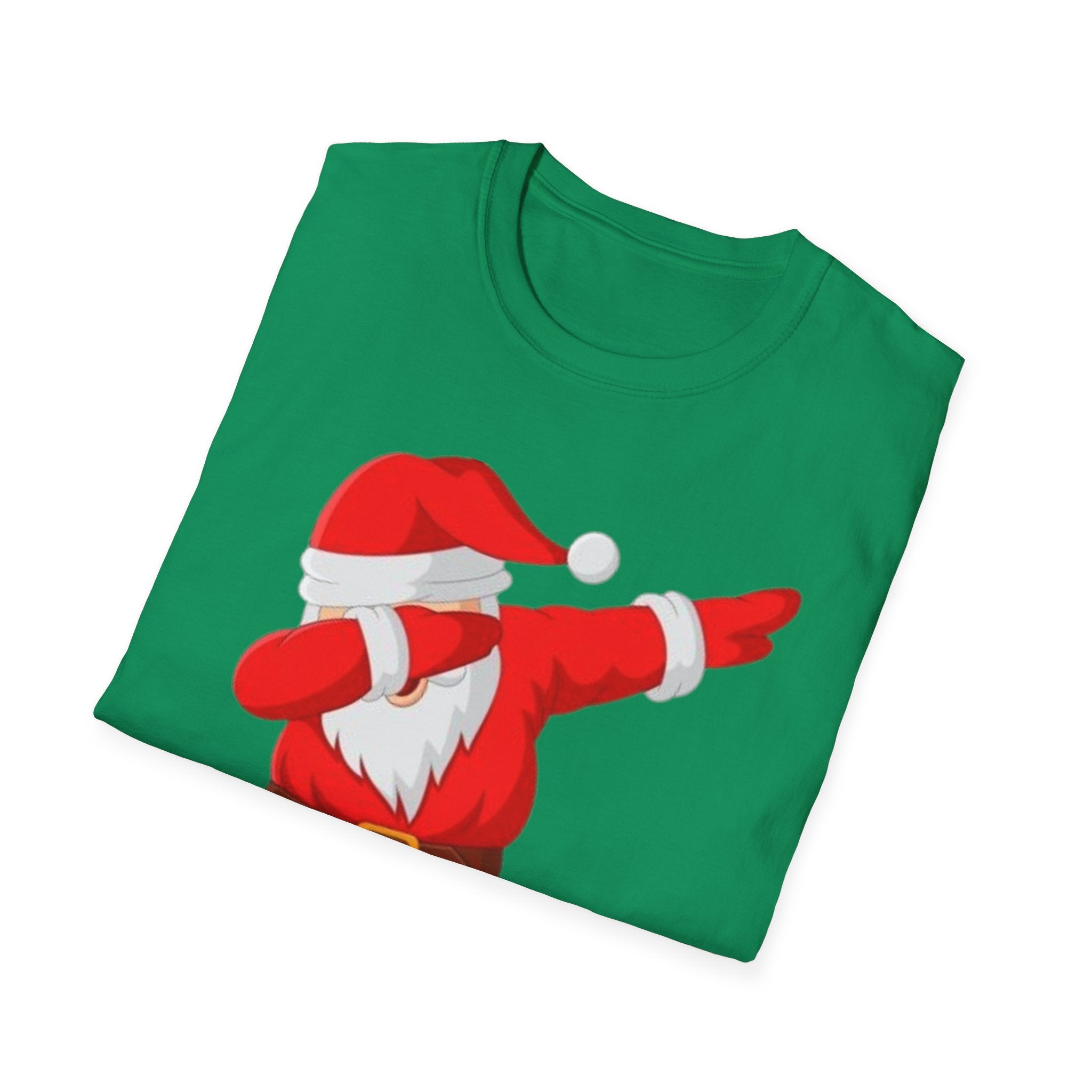 Dabbing Santa Unisex Softstyle T-Shirt