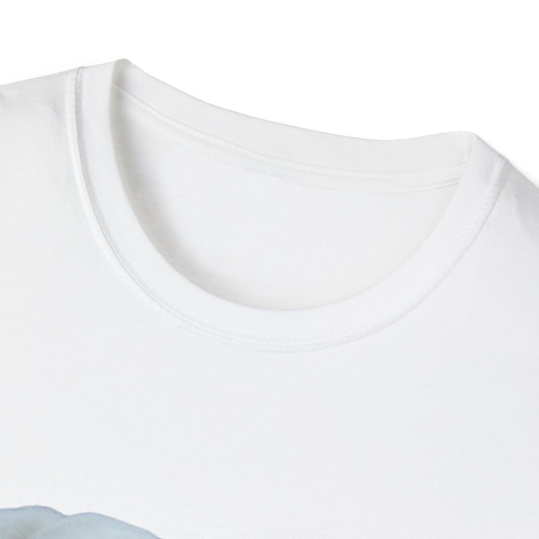 Easter Bunny And His Golden Eggs Unisex Softstyle T-Shirt