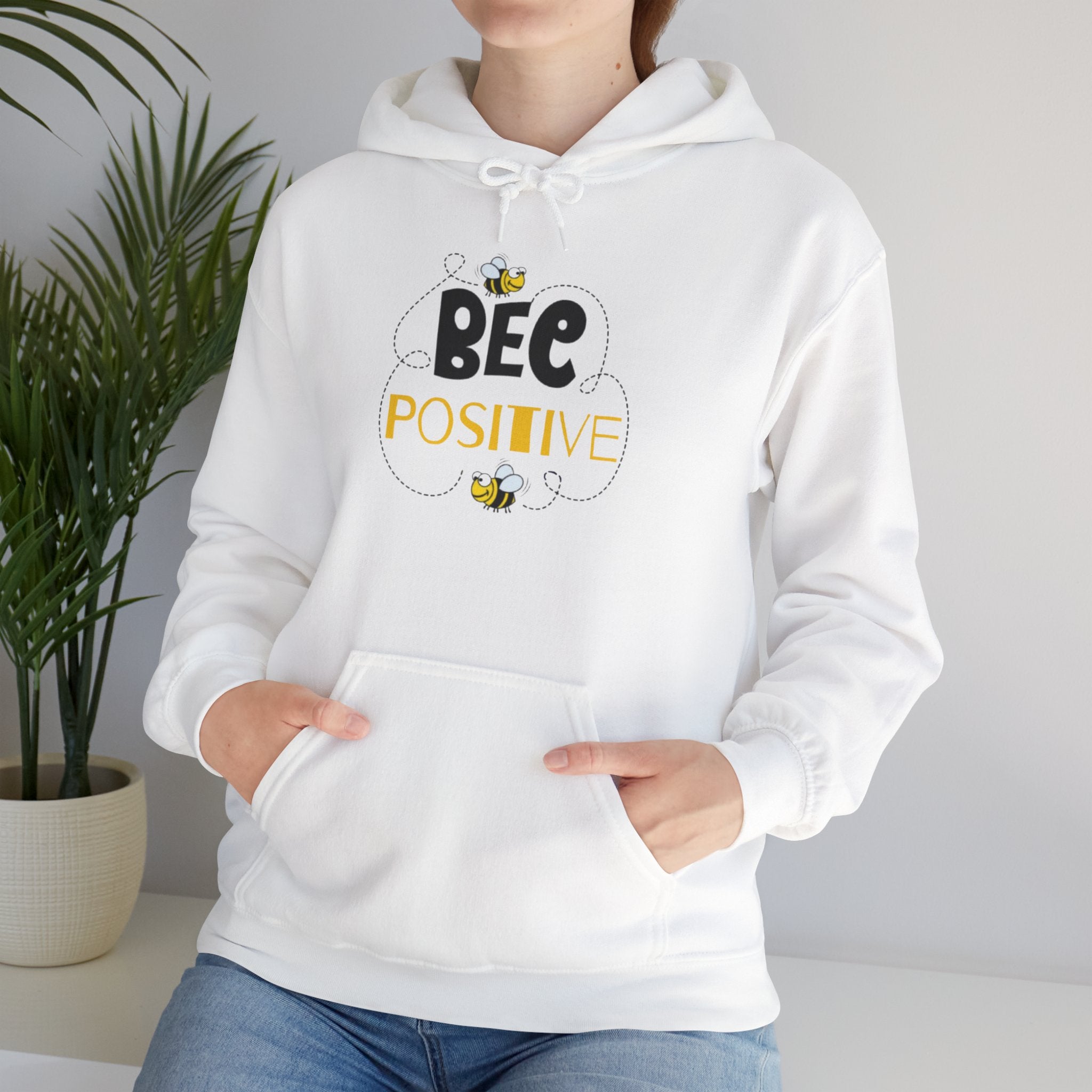 Bee Positive Unisex Heavy Blend™ Hoodie