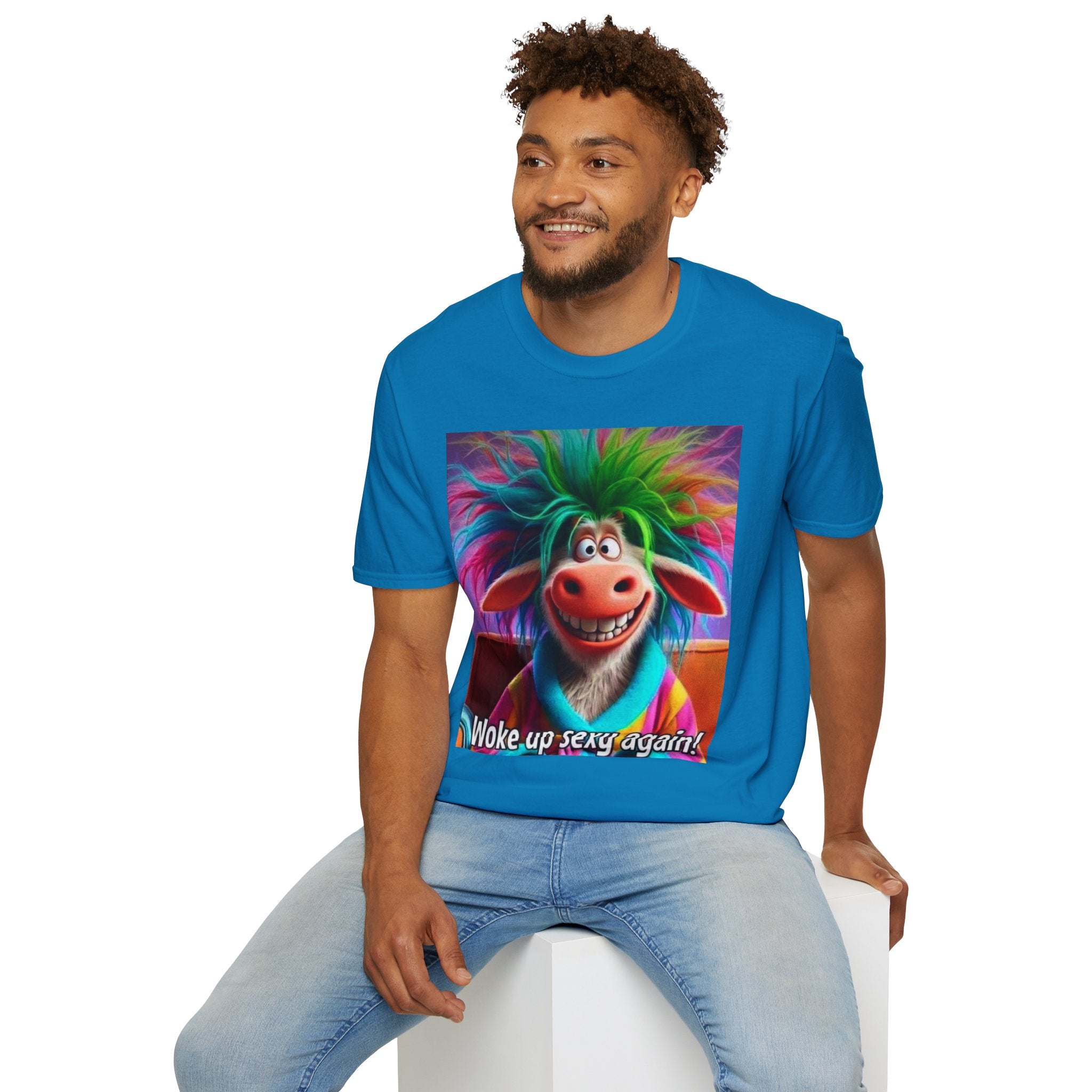 Woke Up Sexy Again Unisex Softstyle T-Shirt