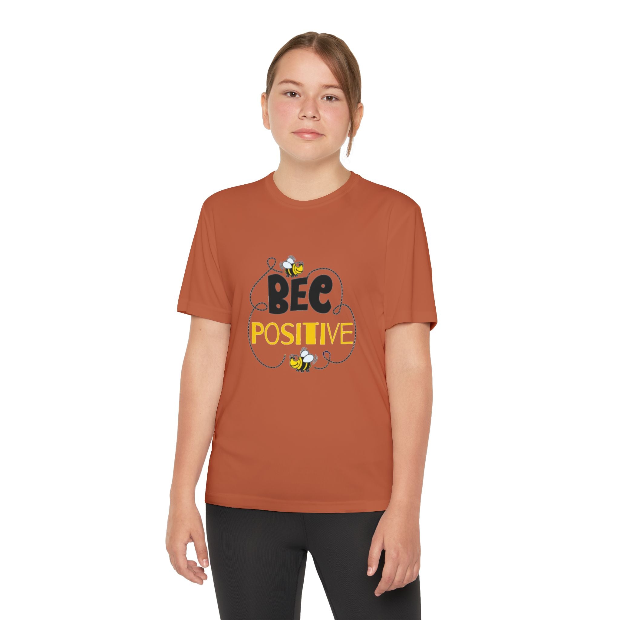 Bee Positive Youth Short Sleeve Competitor T-Shirt