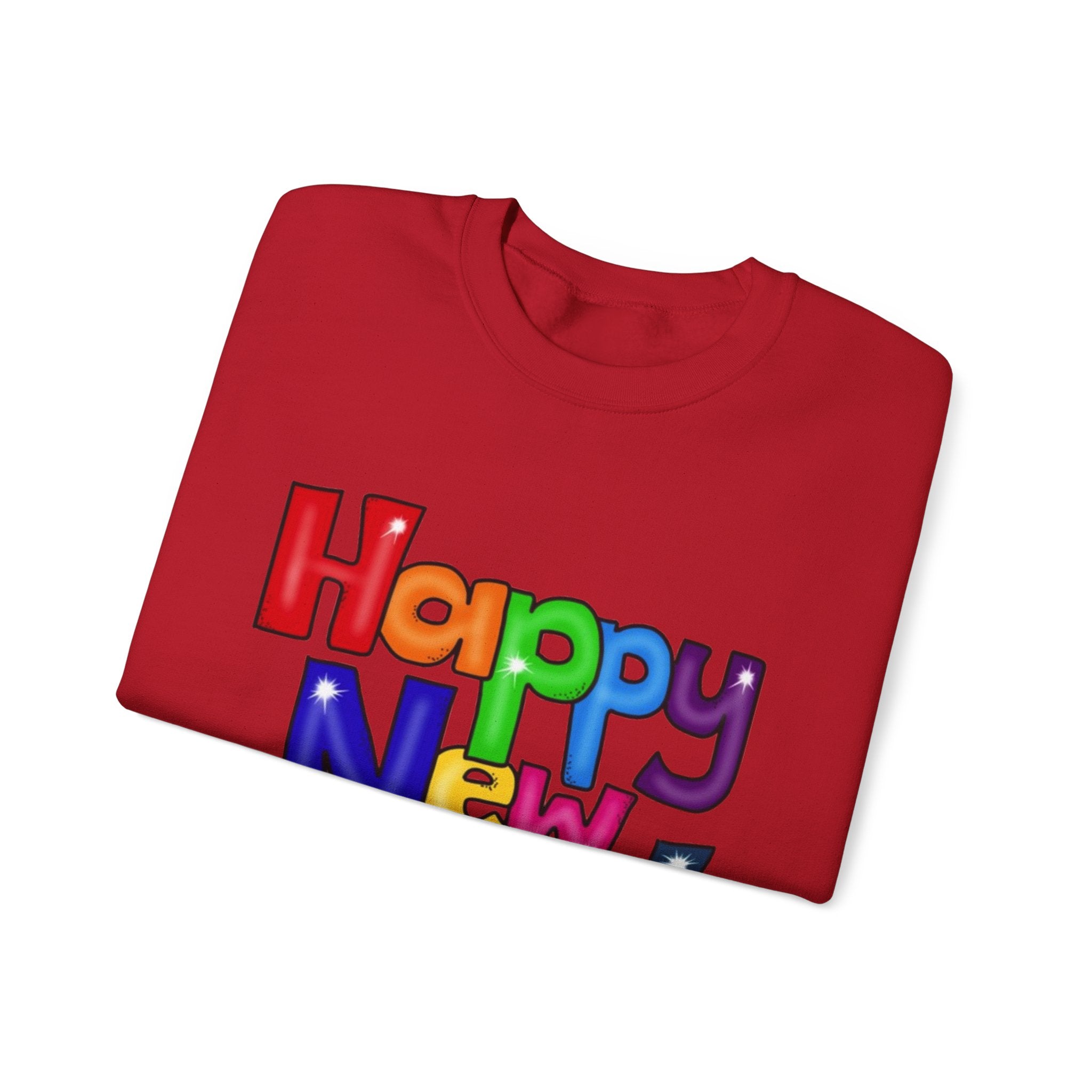 Happy New Year Unisex Heavy Blend™ Crewneck Sweatshirt