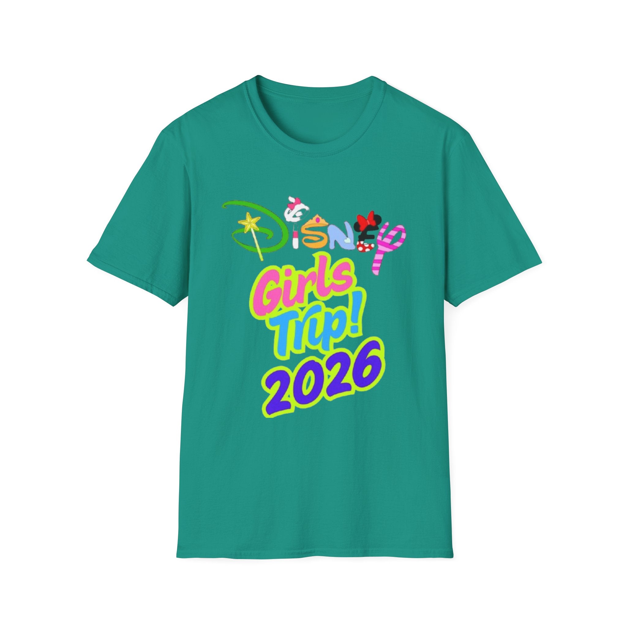 Disney Girls Trip 2026 Unisex Softstyle T-Shirt