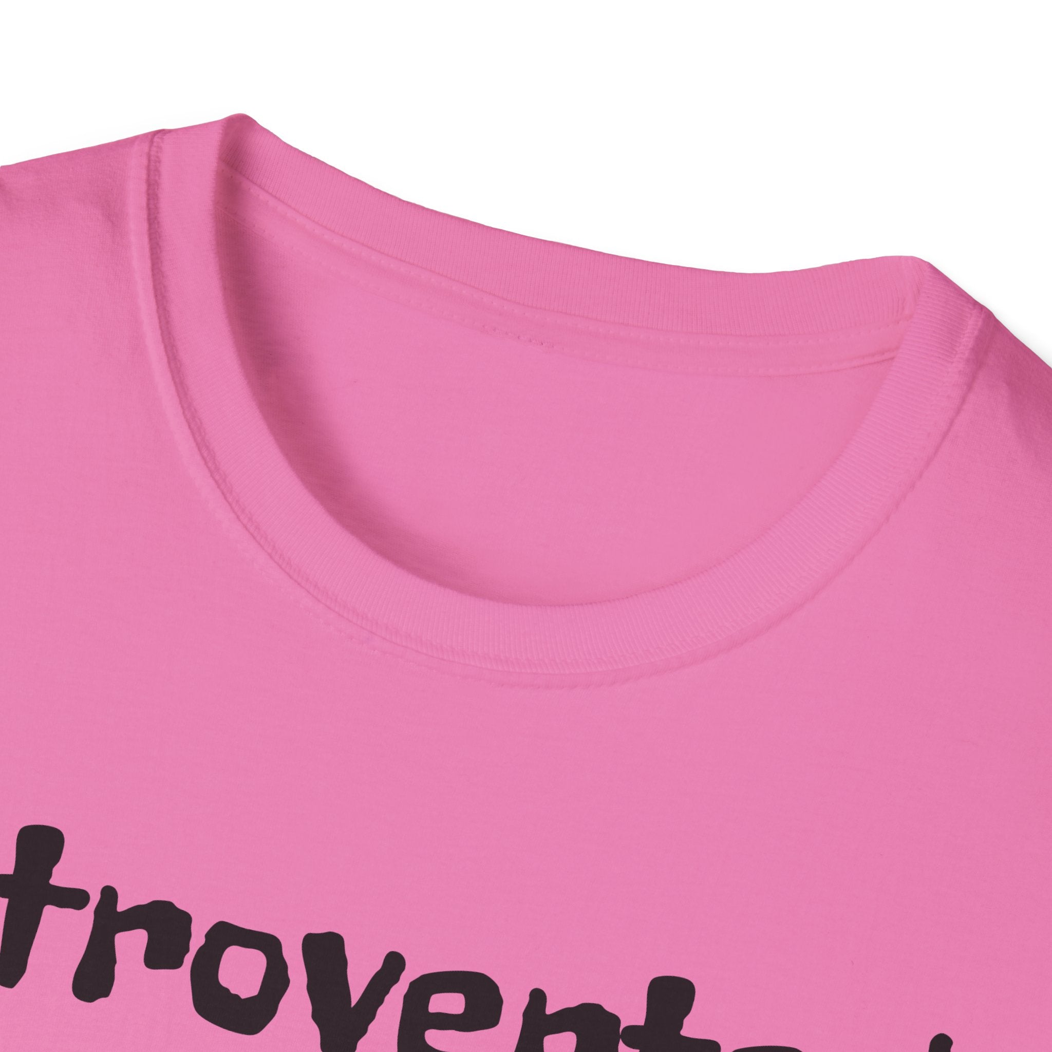 Introverted But Willing To Discuss Plants Unisex Softstyle T-Shirt