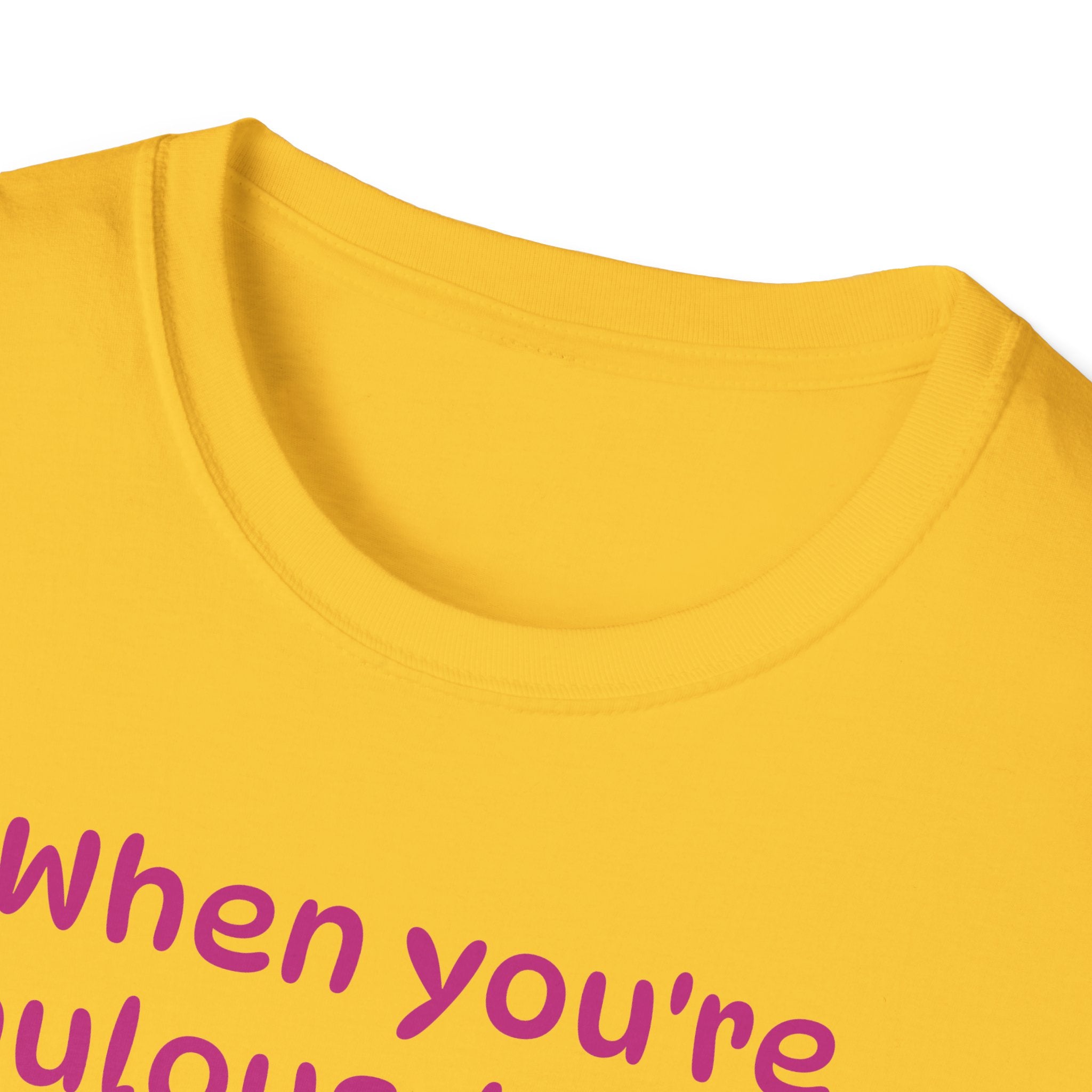 When You're Fabulous, Hungry, And Magical All At Once! Unicorn Unisex Softstyle T-Shirt