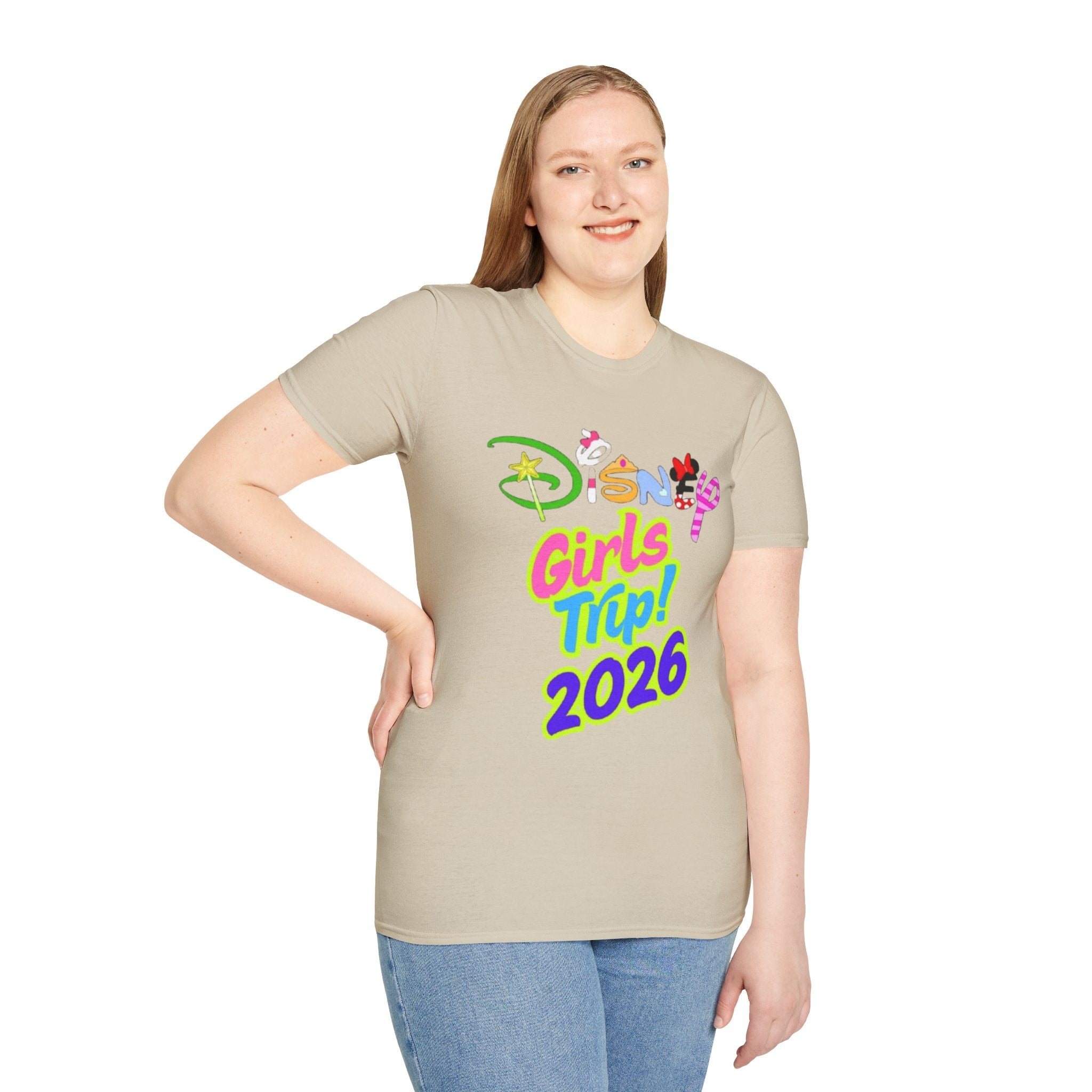 Disney Girls Trip 2026 Unisex Softstyle T-Shirt