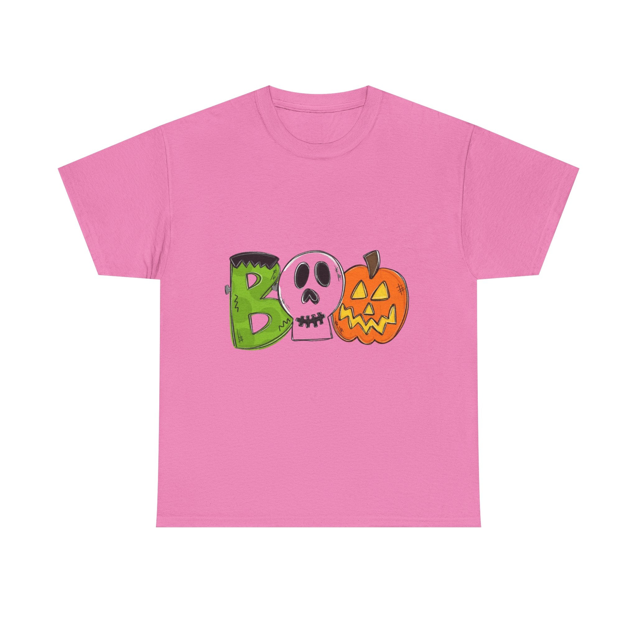 Halloween BOO Unisex Heavy Cotton T-Shirt
