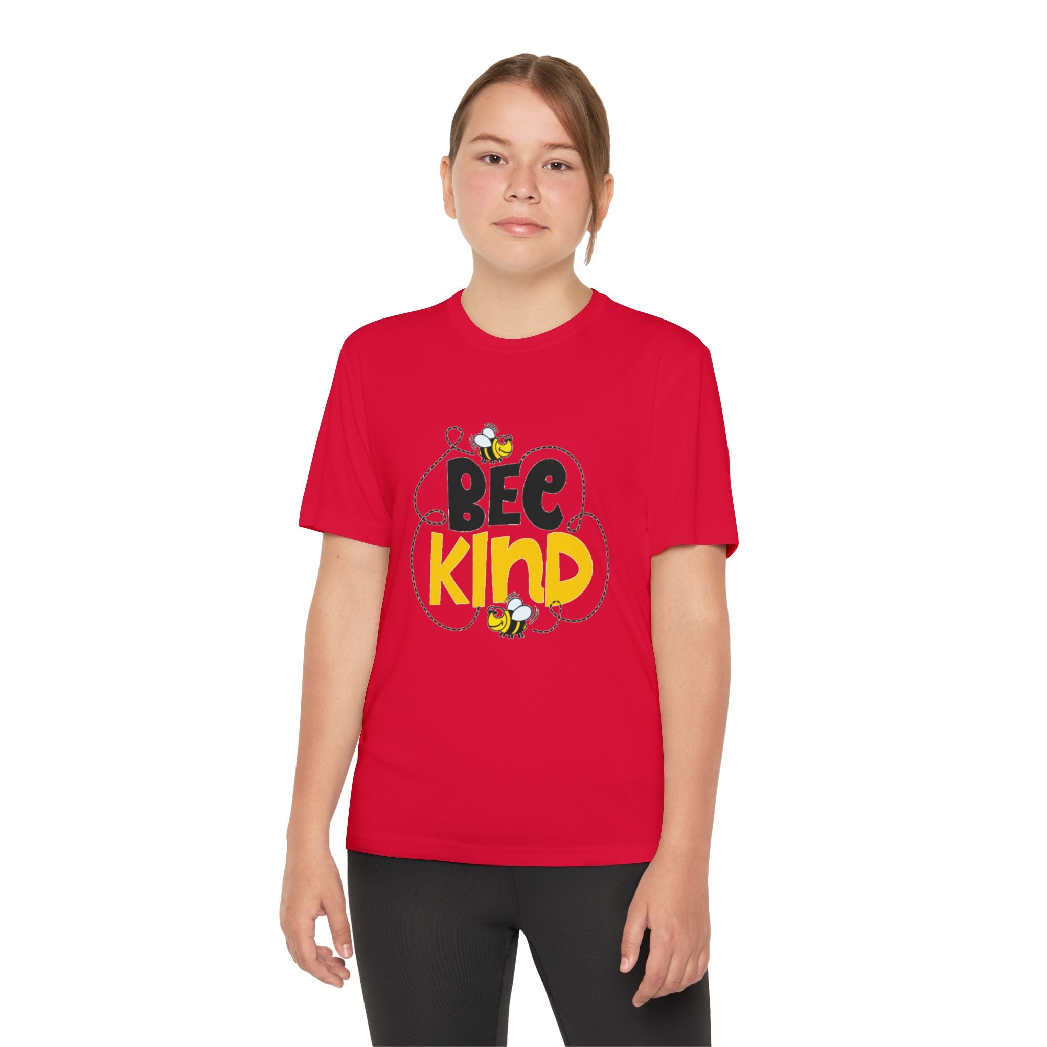 Bee Kind Youth Competitor Short Sleeve T-Shirt