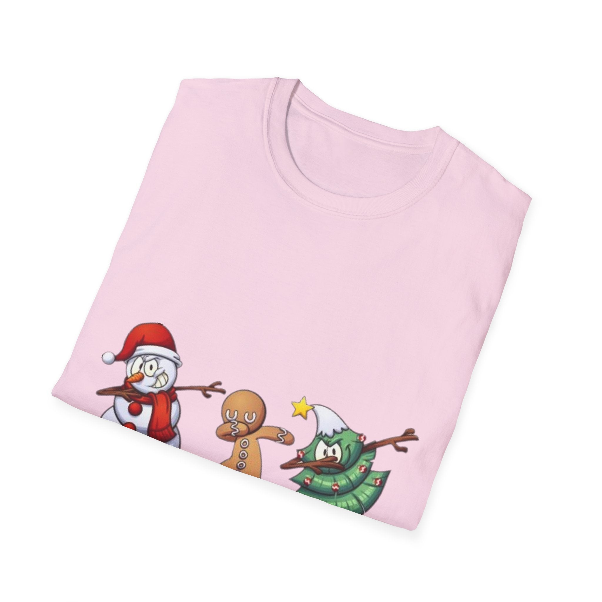 Christmas Dabbing Unisex Softstyle T-Shirt