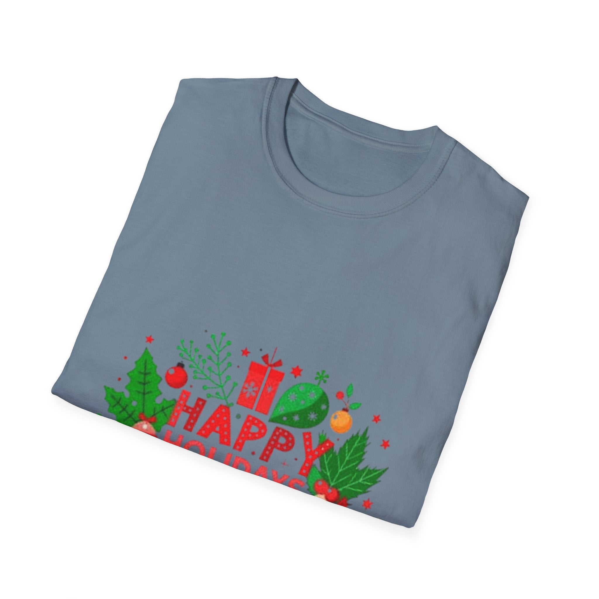 Happy Holidays Unisex Softstyle T-Shirt