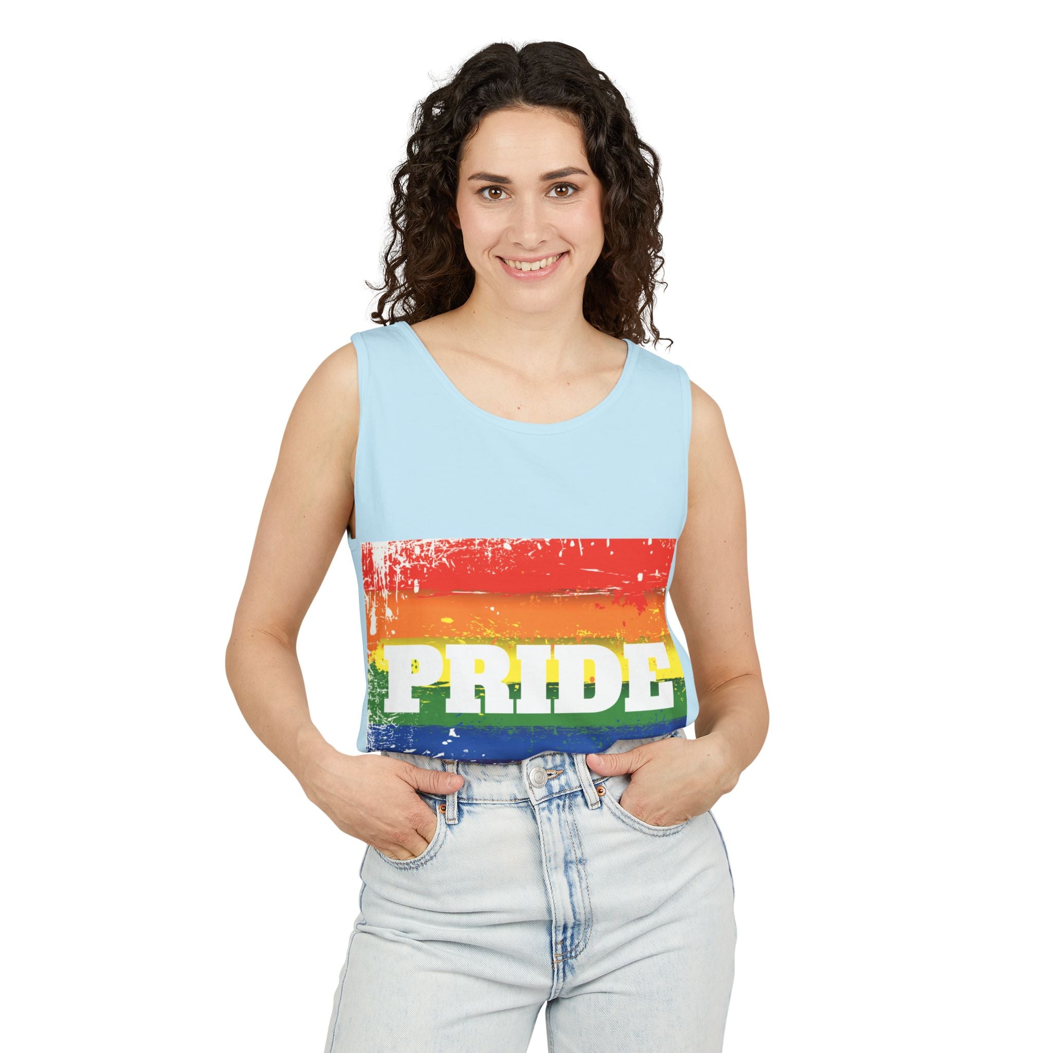 Pride Garment-Dyed Unisex Tank Top