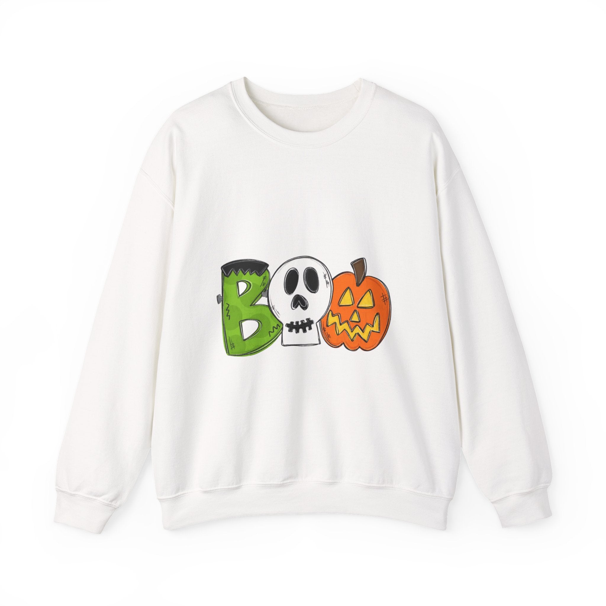 Halloween Boo Unisex Crewneck Sweatshirt