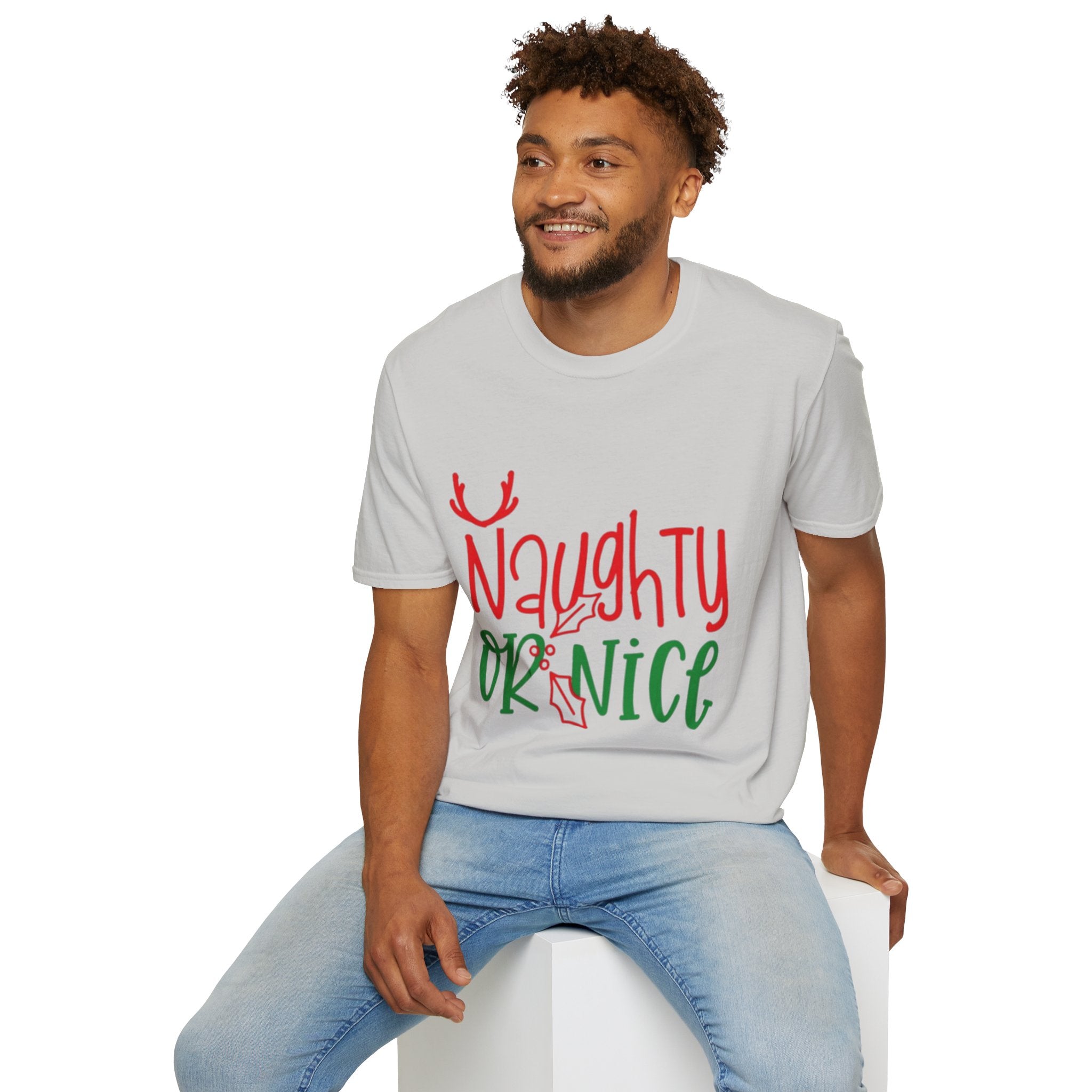 Naughty Or Nice Unisex Softstyle T-Shirt