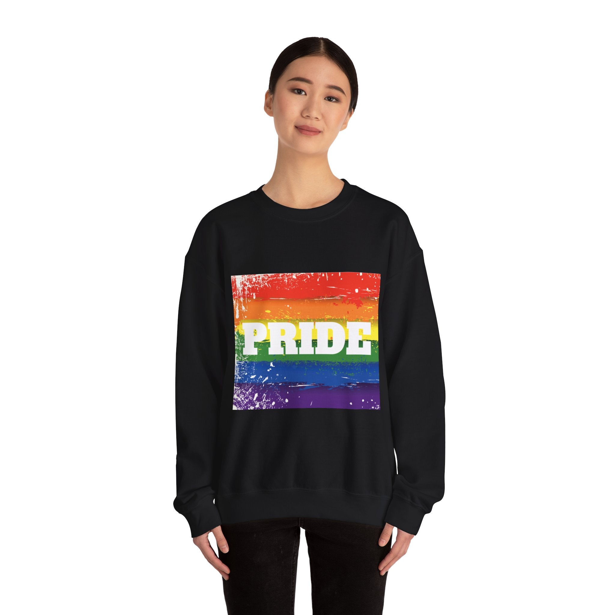 Pride Rainbow Unisex Crewneck Sweatshirt