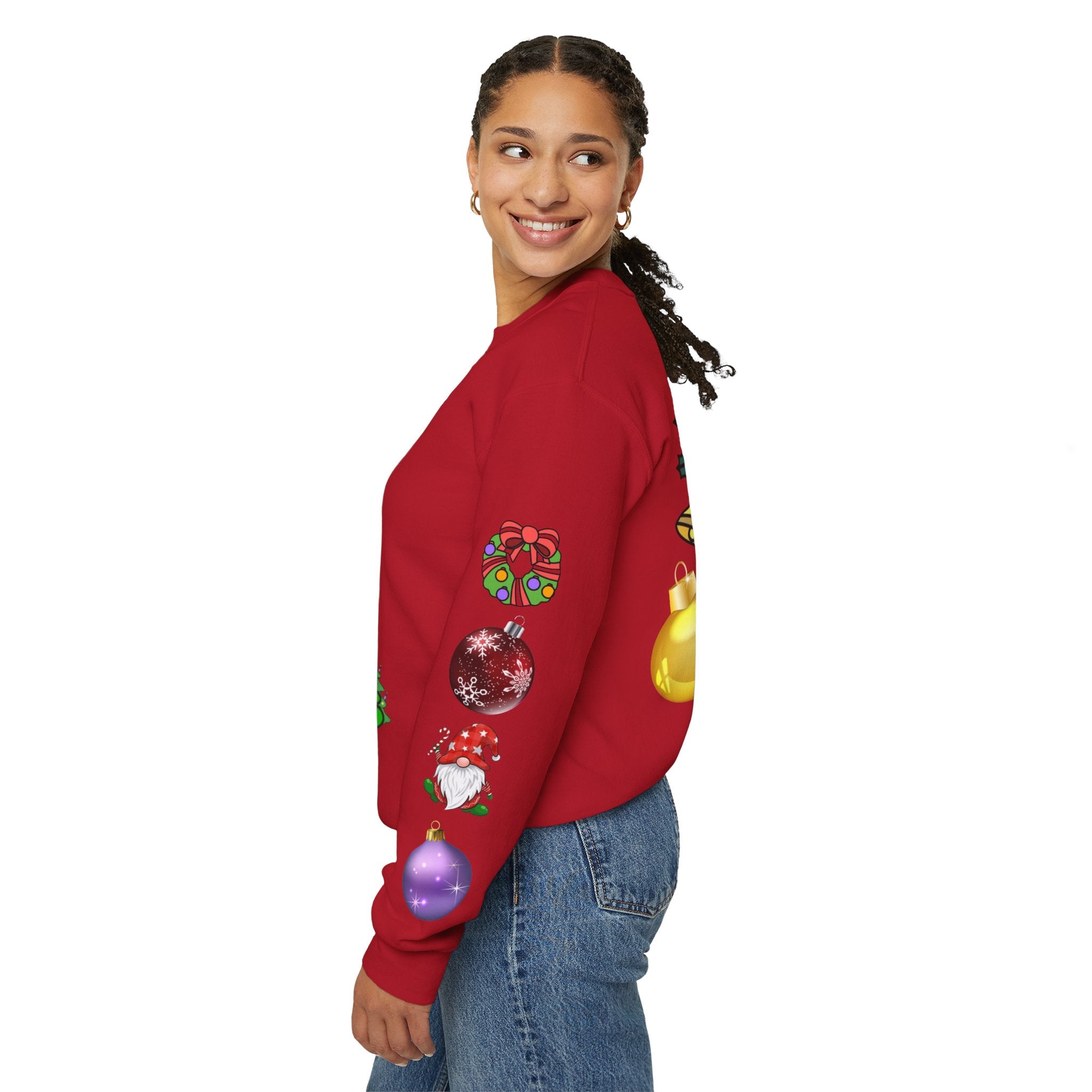 Festive Not-So-Ugly Christmas Unisex Heavy Blend™ Crewneck Sweatshirt